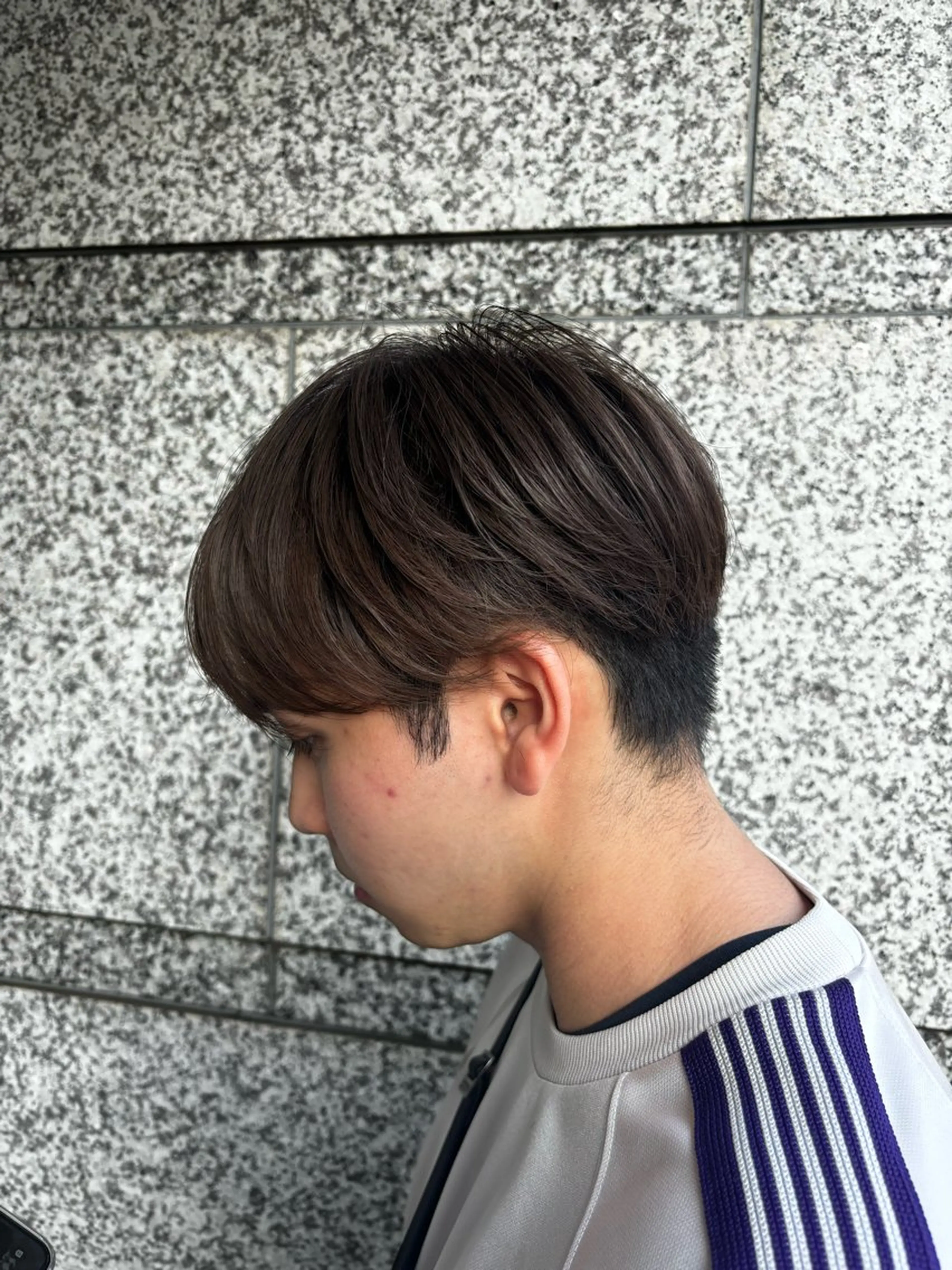 メンズ カット ハイトーン/アレンジ 🎀アオイ🎀のヘアスタイル