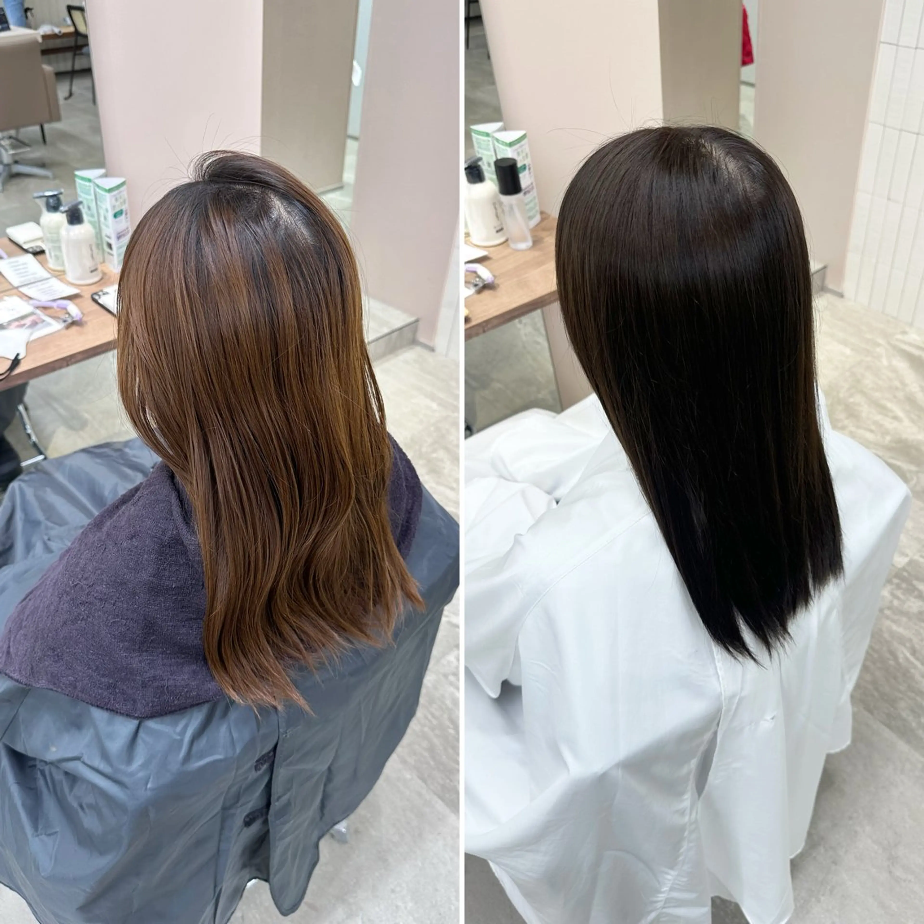セミロング release ✨金井栄花のヘアスタイル