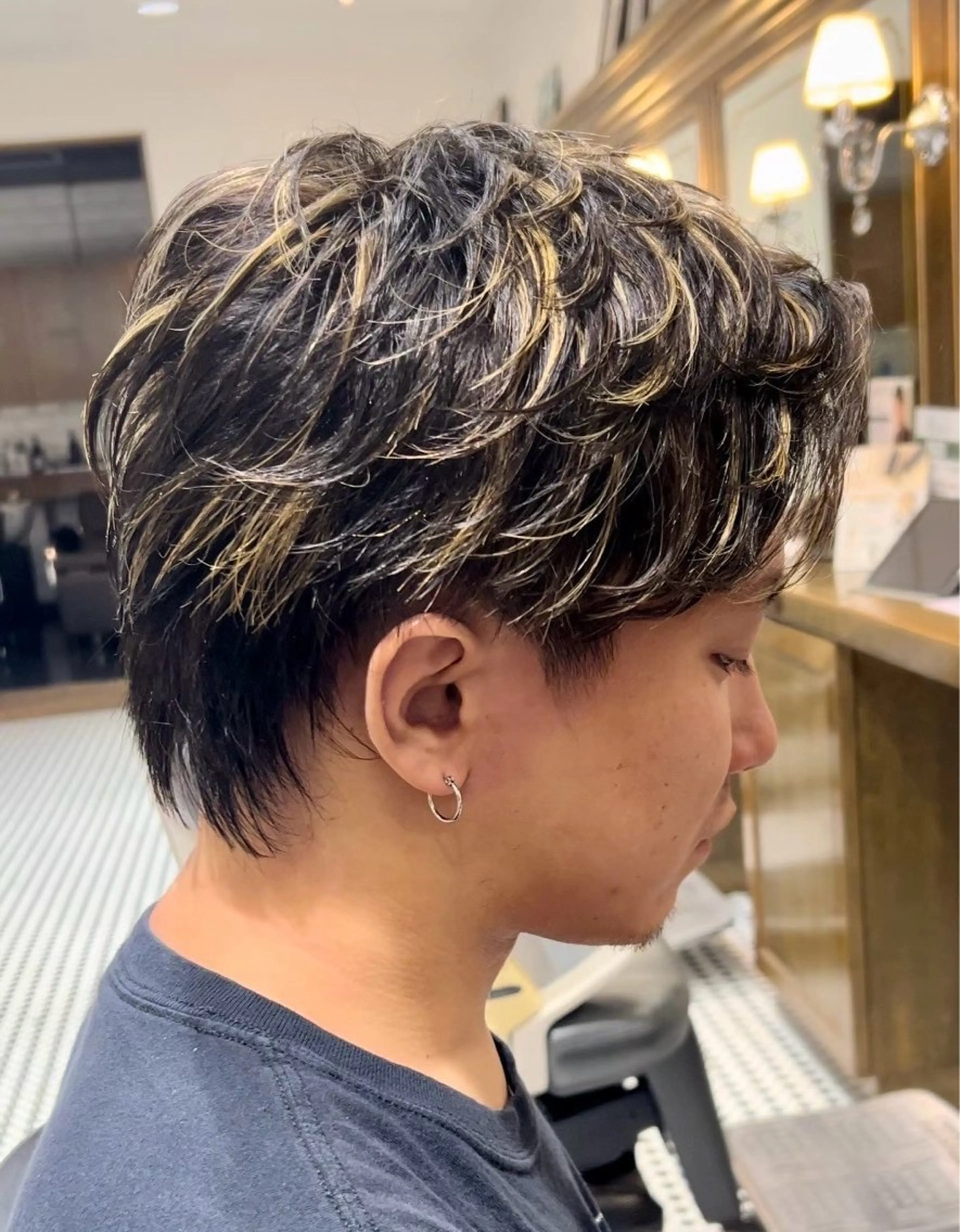 ショート カラー メンズ 榊原 貫太のヘアスタイル