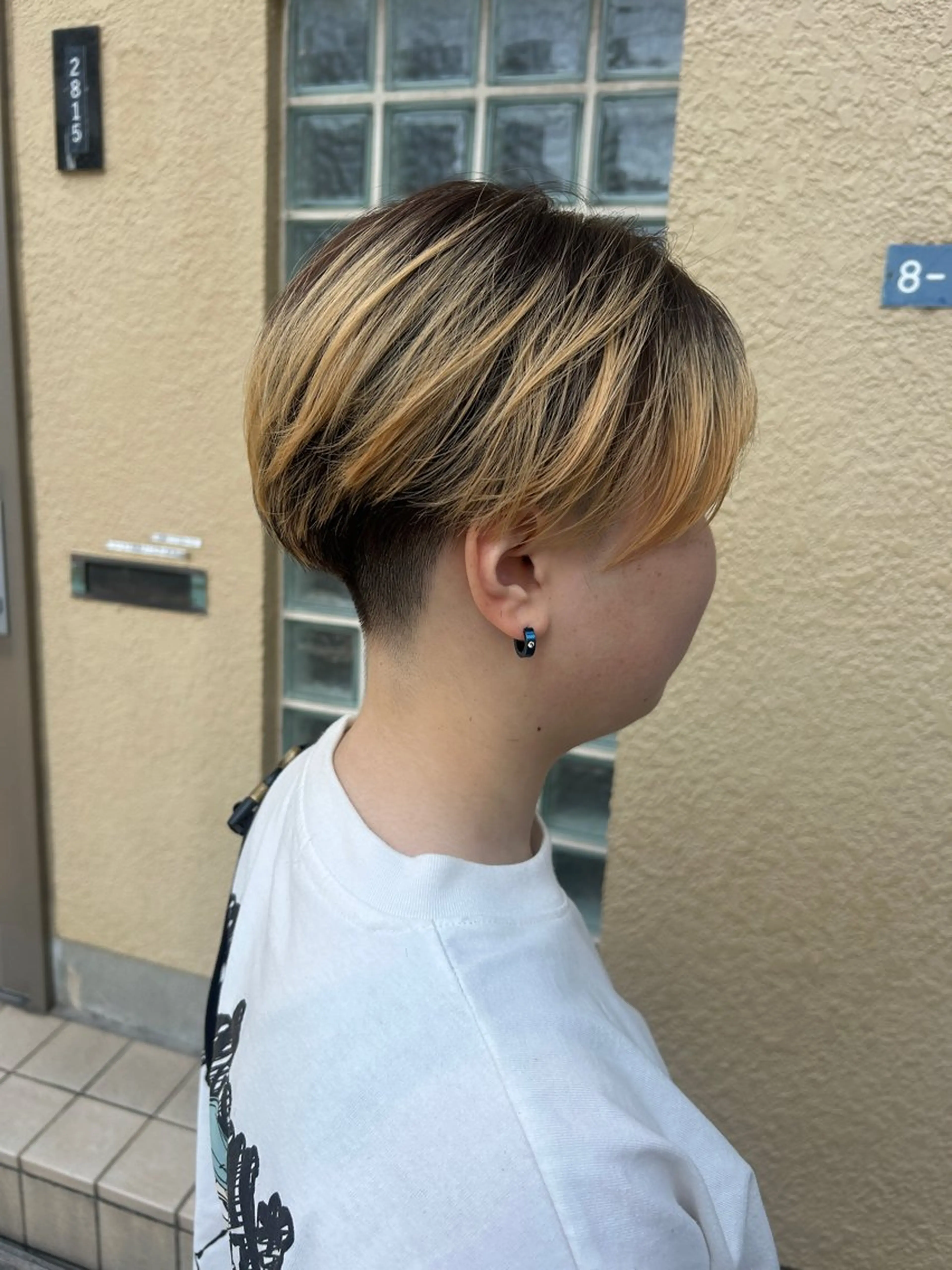 ショート メンズ ショートヘア カット トリートメント ヘッドスパ 久木原 ゆりのヘアスタイル