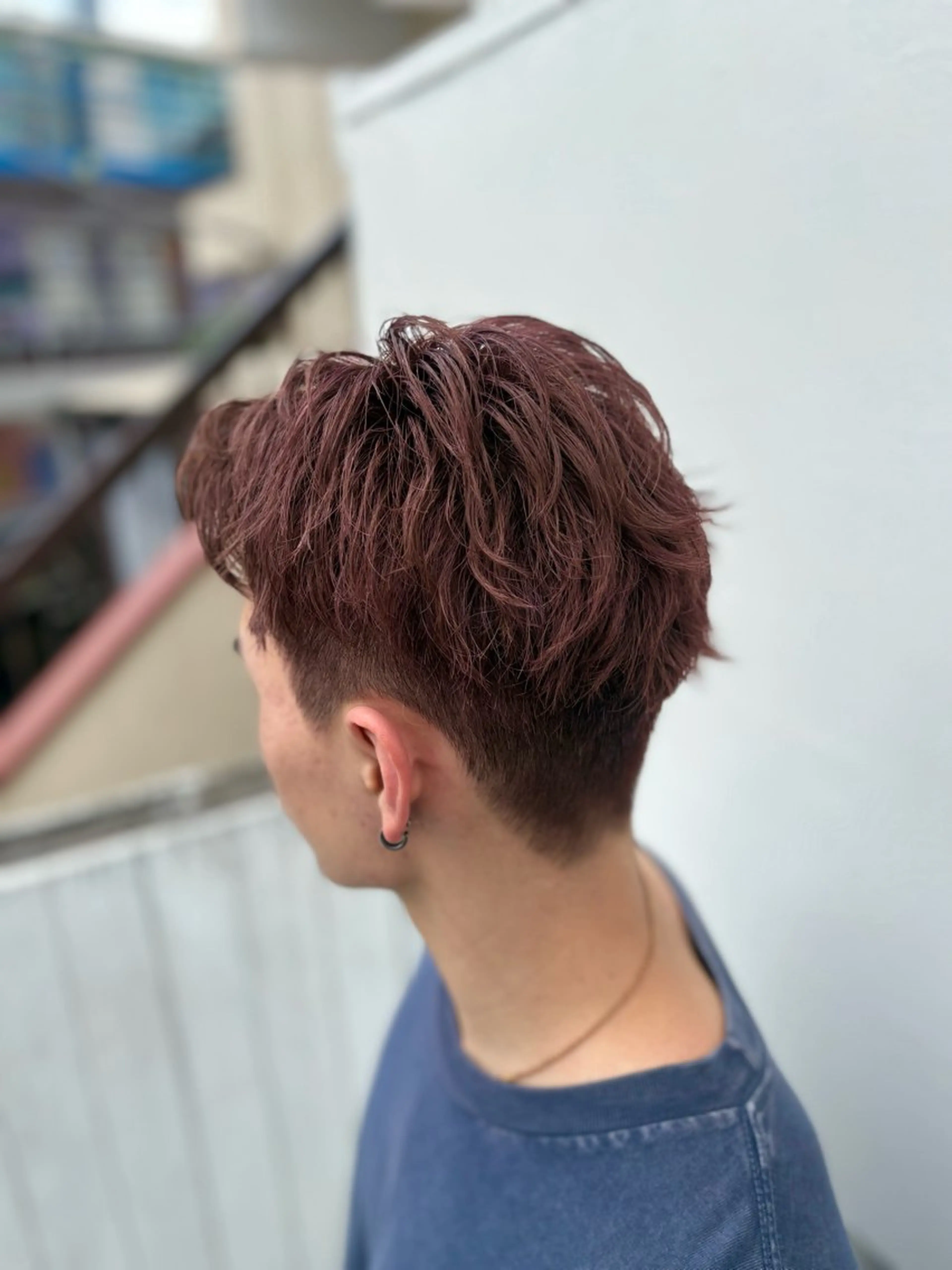 ショート パーマ メンズ スパイキーショート ショートヘア ショート/ボブ/ ヤマシタシエのヘアスタイル