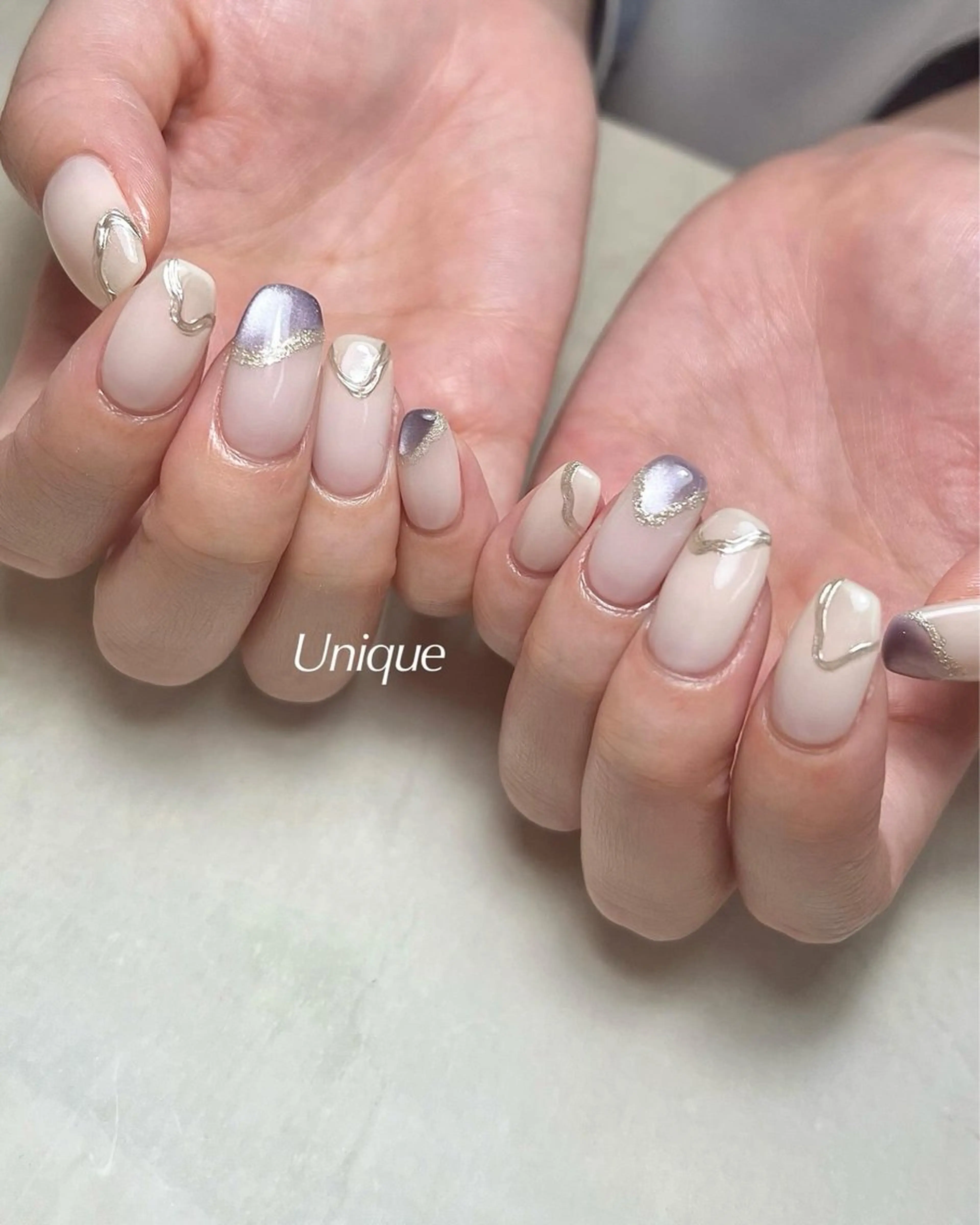 ネイル ハンドネイル Unique 【ユニーク】のネイルデザイン