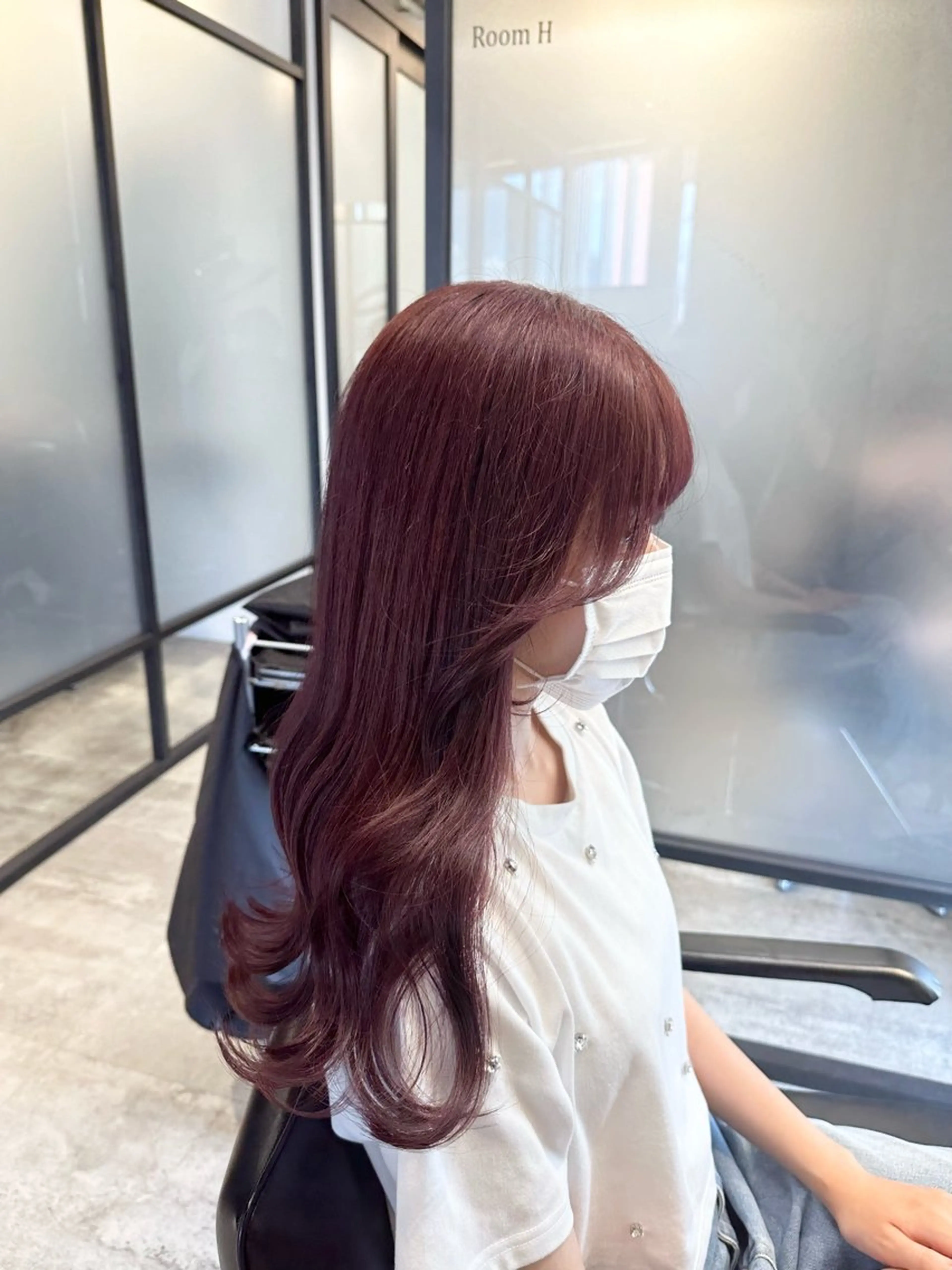 ロング カラー 韓国ヘア🇰🇷🎀 みきのヘアスタイル