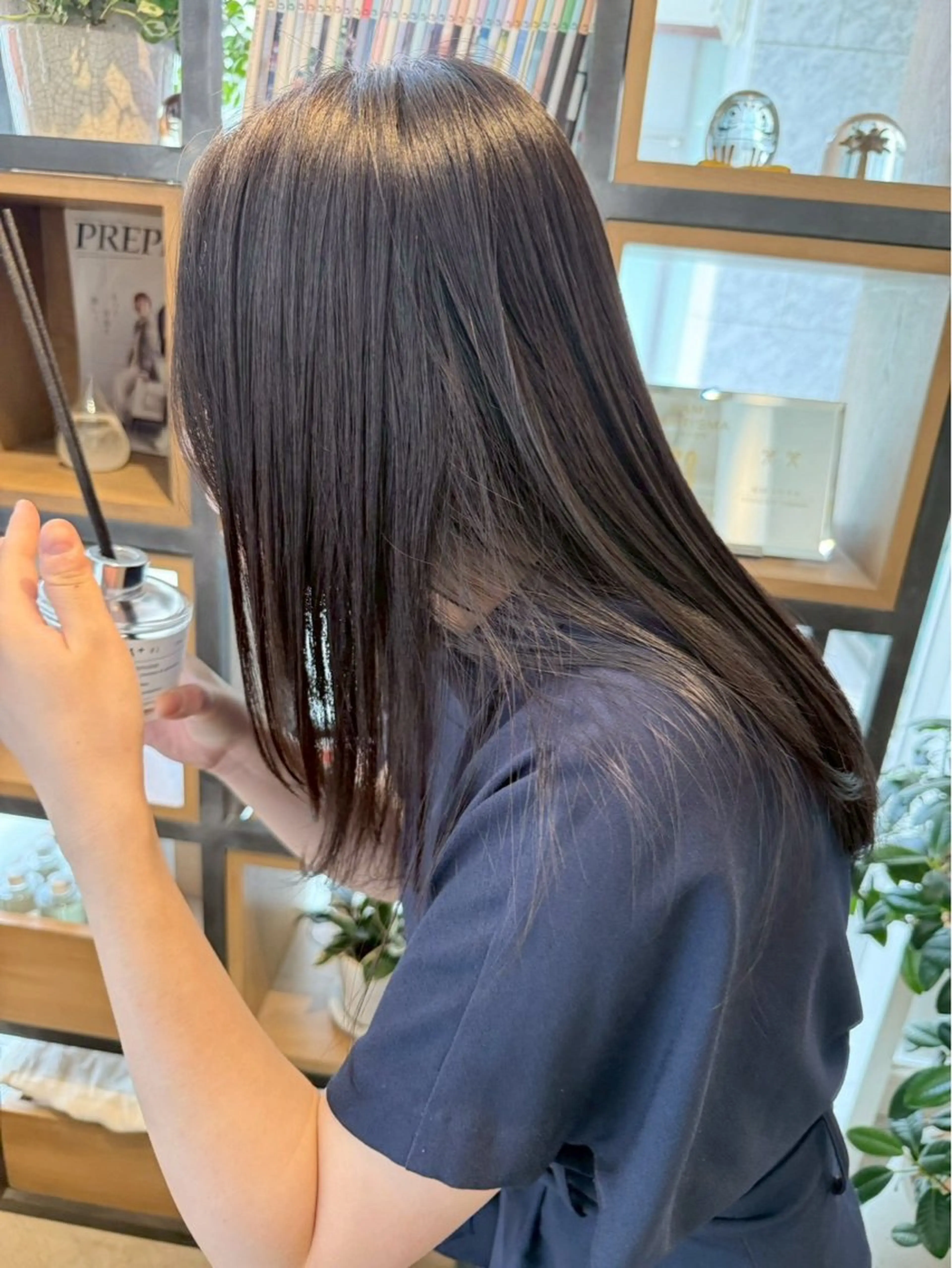 ロング ヘアカラー 表参道SHEA Am iのヘアスタイル