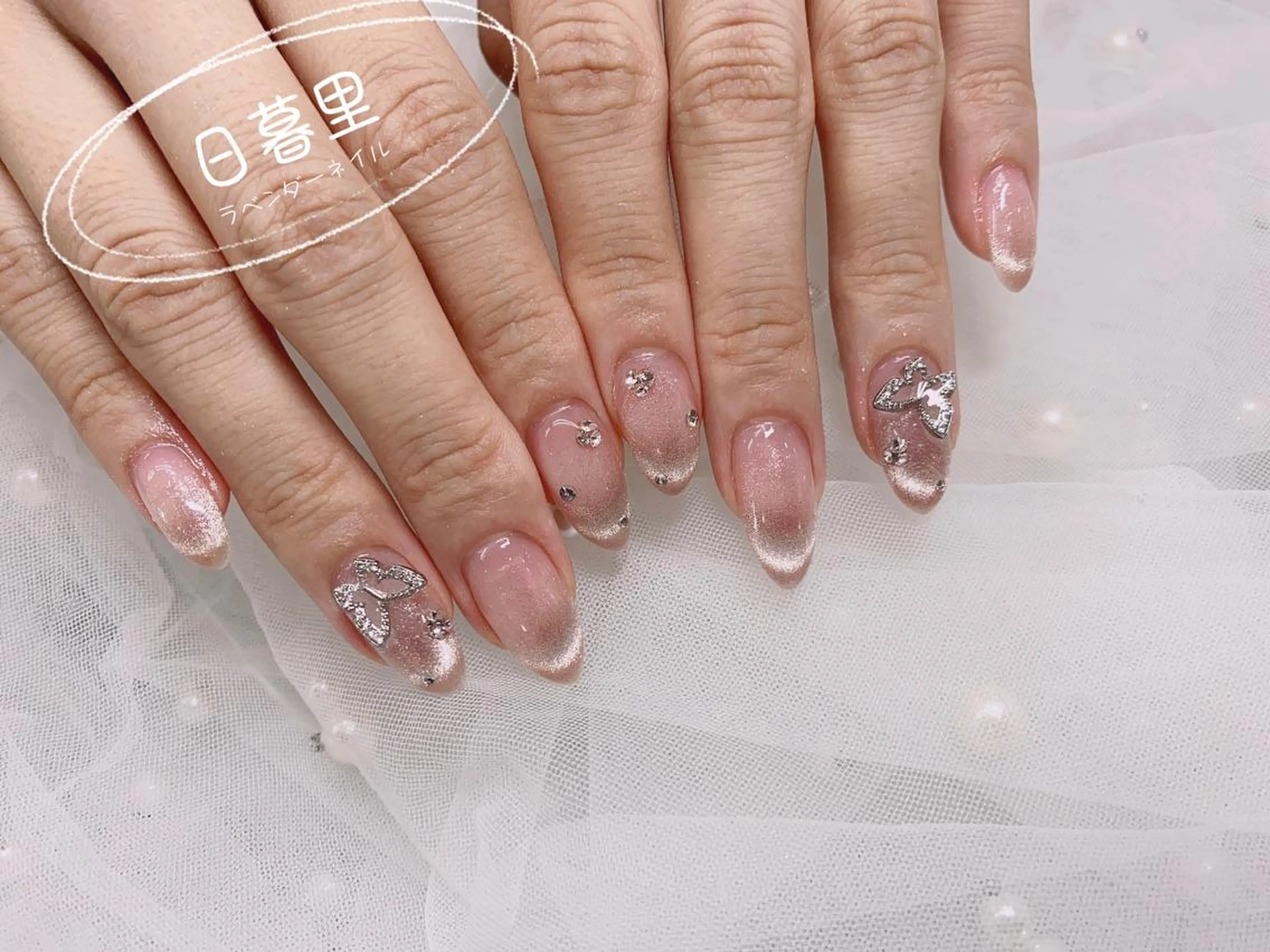 ネイル ラベンダー💖日暮里 ルル💖ネイルのネイルデザイン