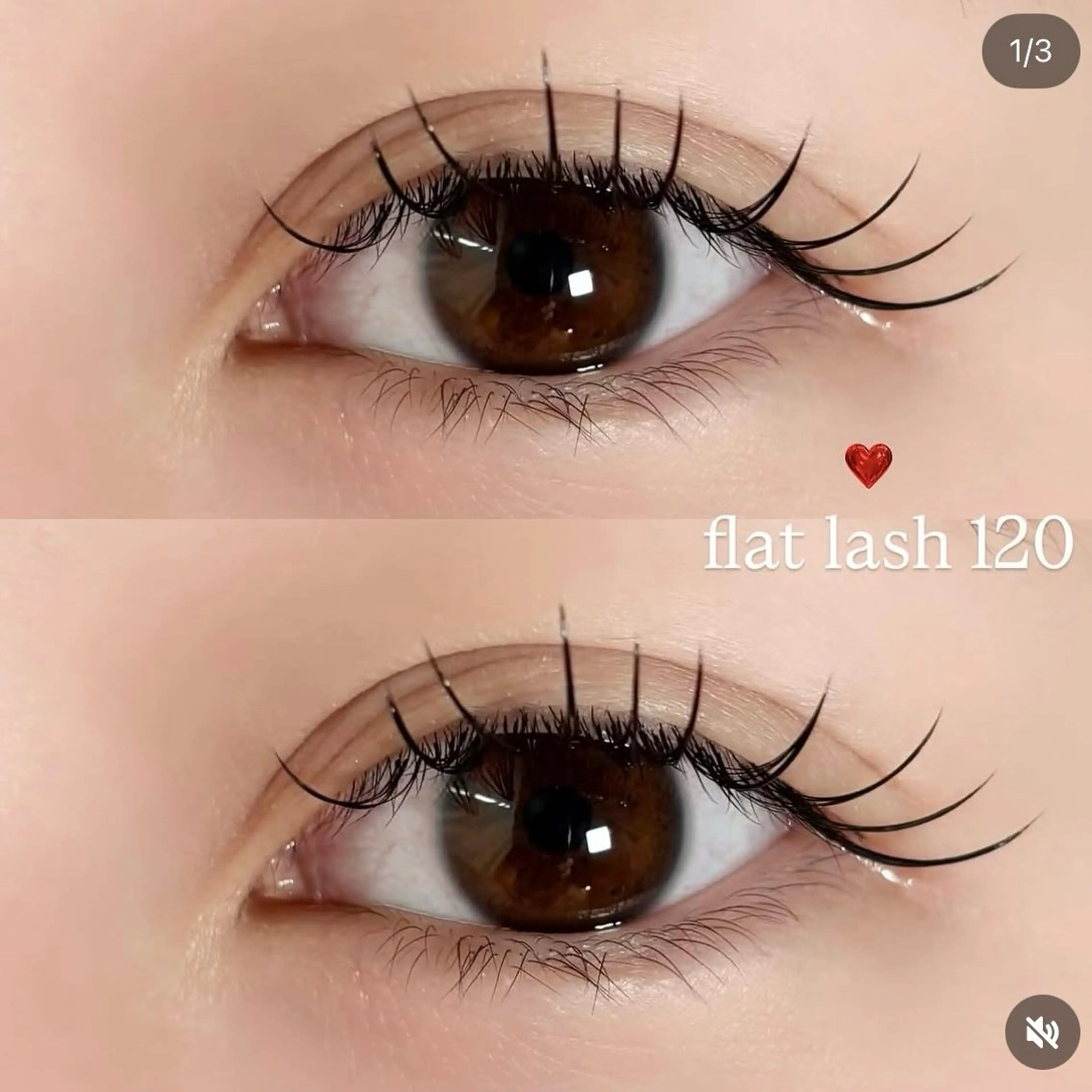 LEDエクステ120本の写真