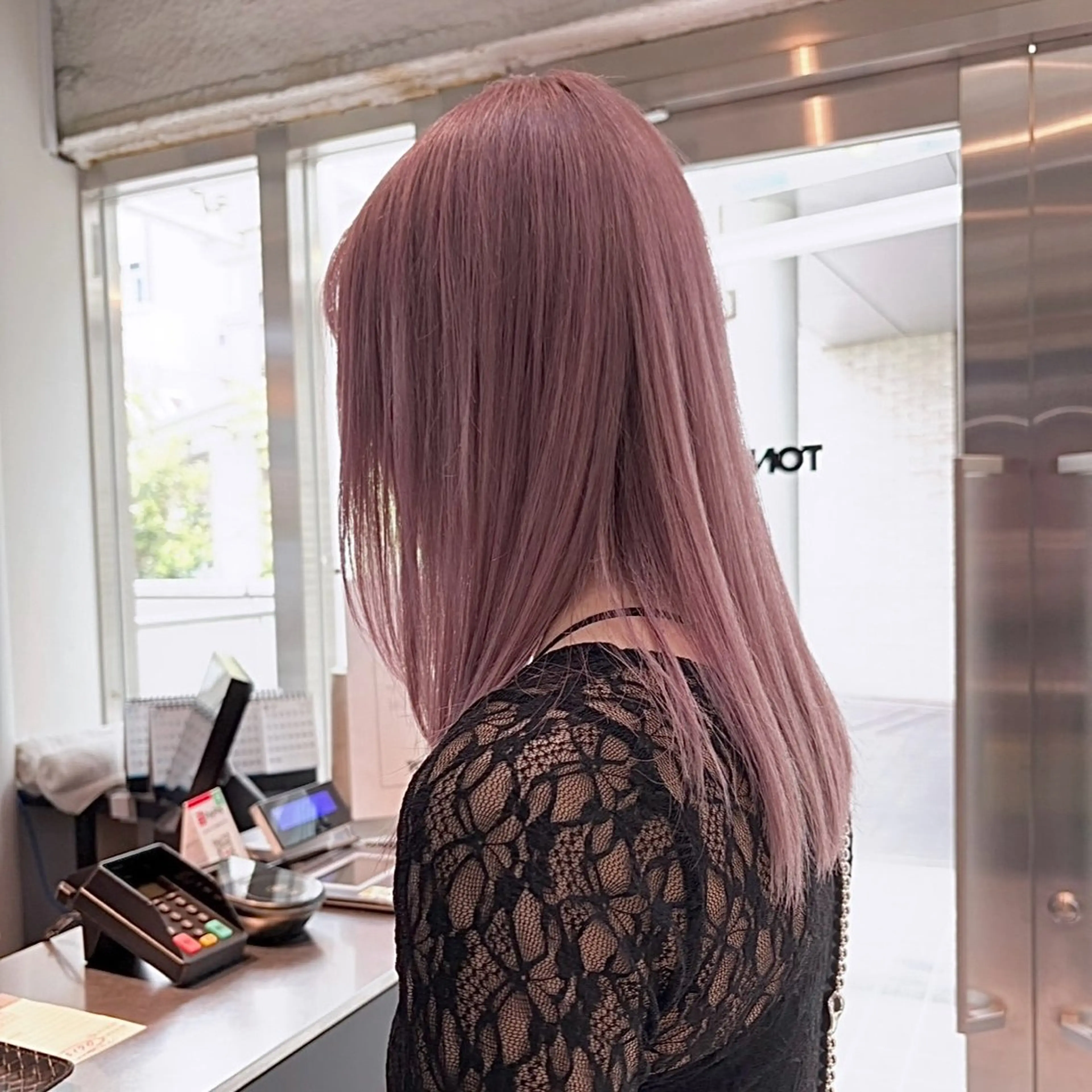 ミディアム カラー 🍎ハイトーンカラー /MANA🍎のヘアスタイル