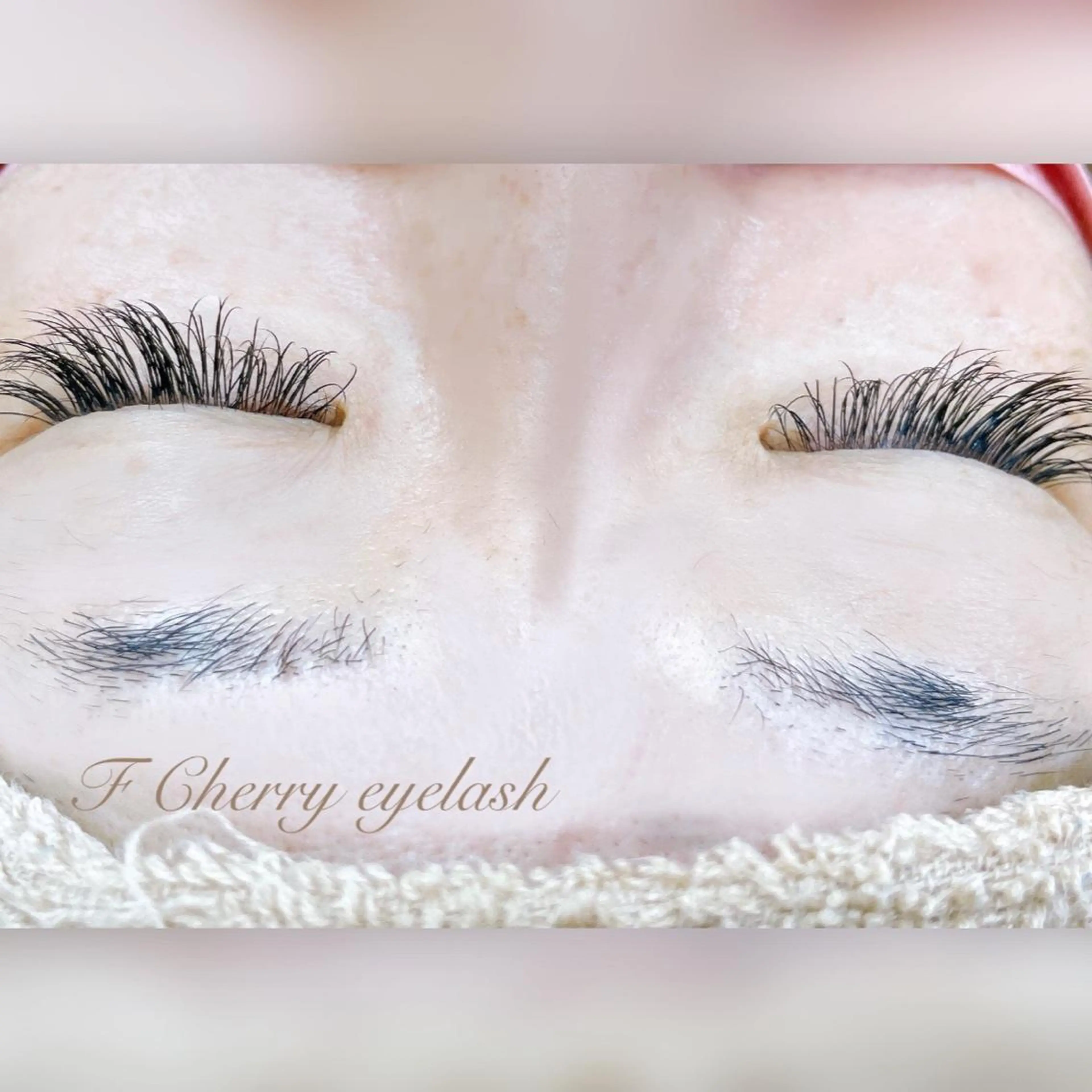 マツエク・マツパ 付け放題 フラットラッシュ Hirayama Hitomiのマツエク・マツパデザイン