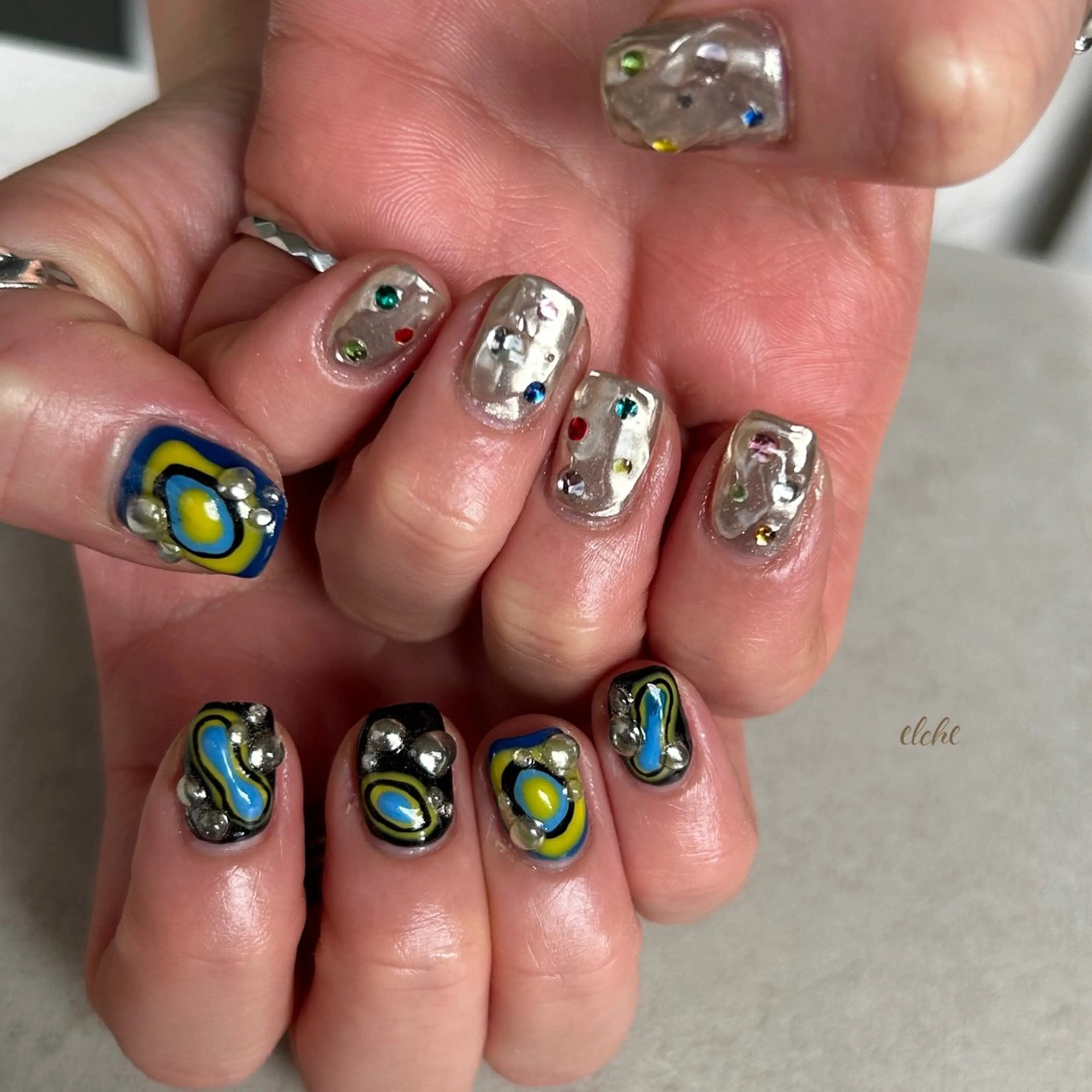 ネイル Rio 𓍼のネイルデザイン