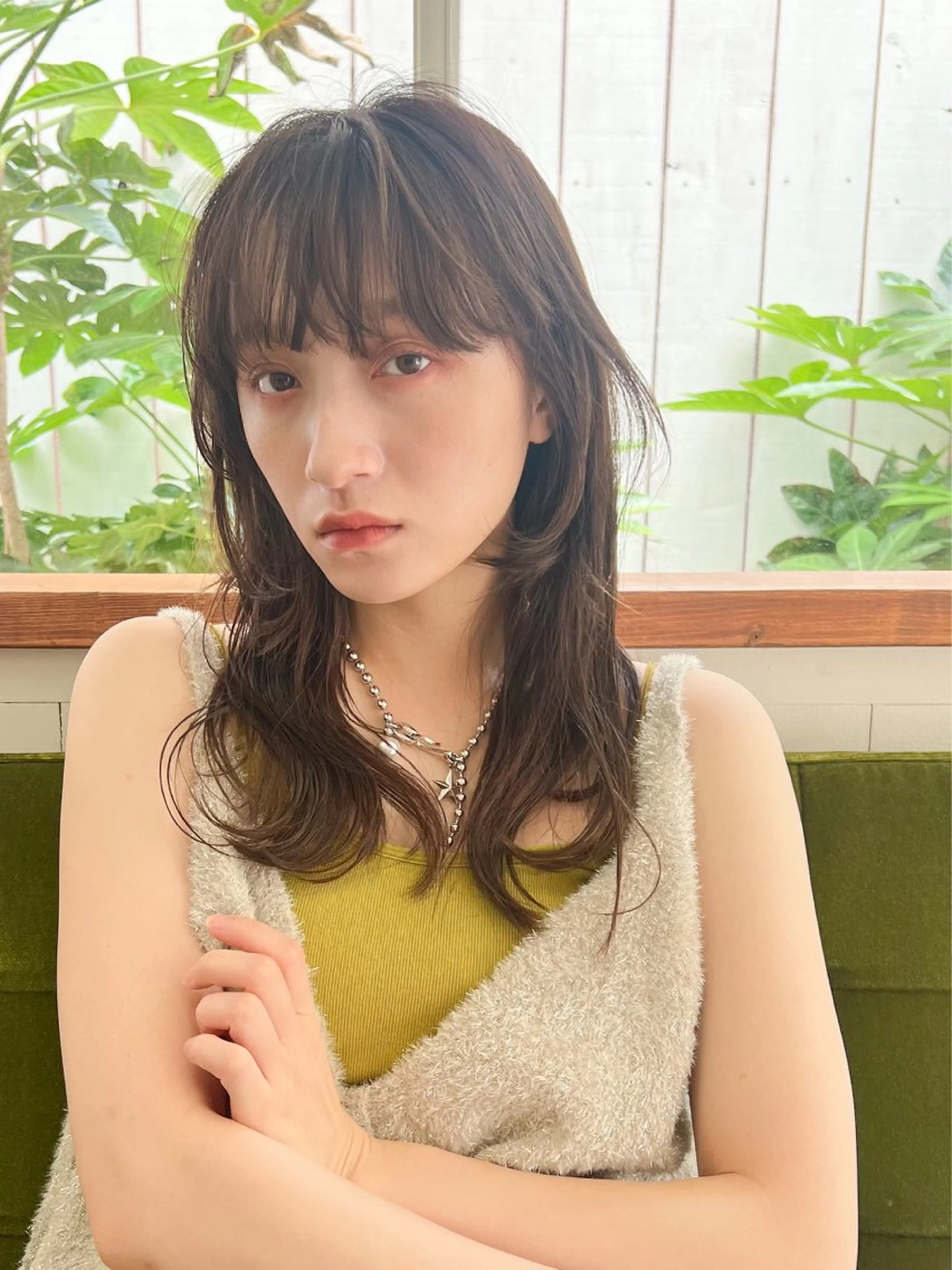 ロング カラー 谷町/Le'a /竹原しおなのヘアスタイル