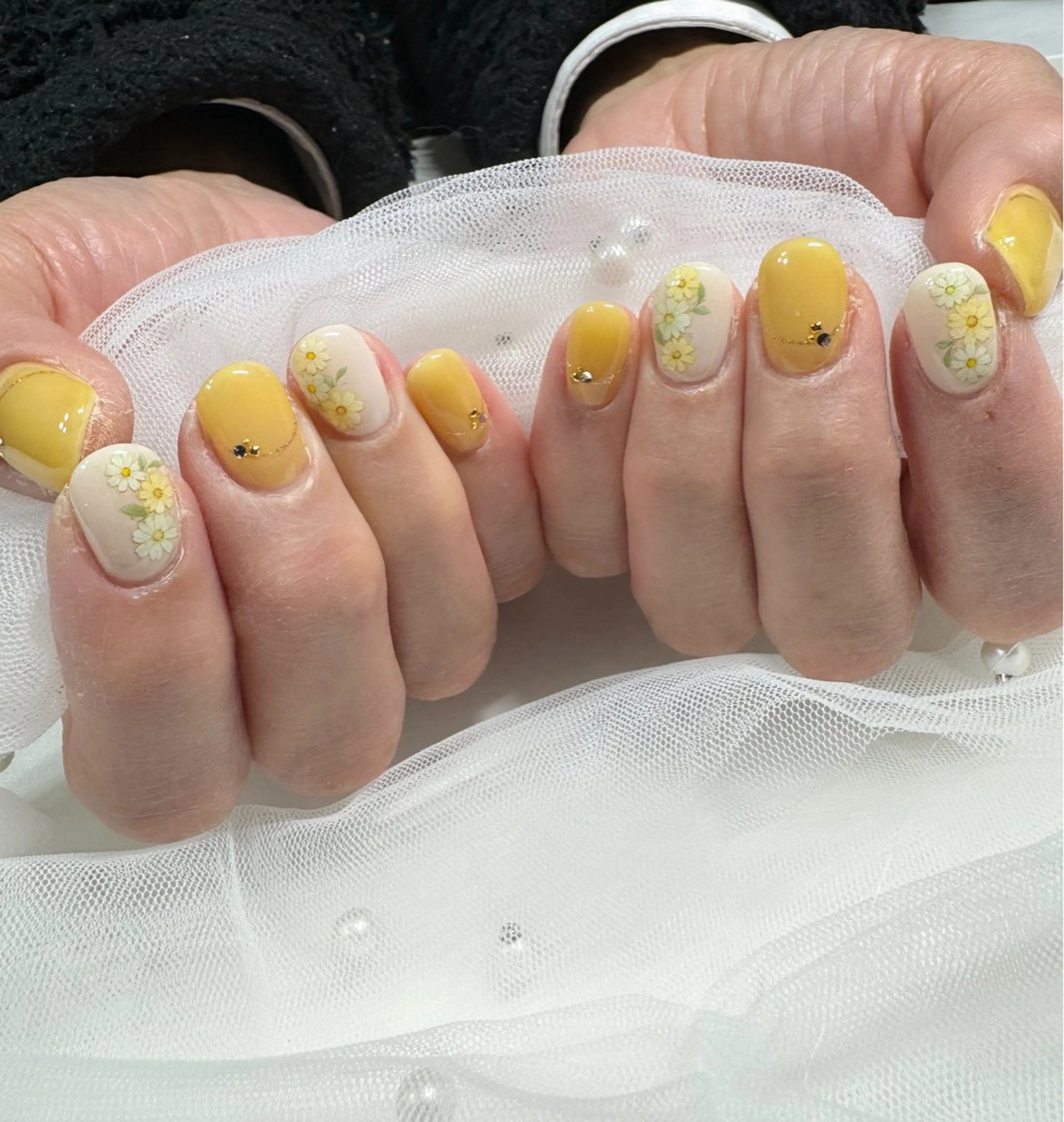 ネイル ジェルネイル 東 千夏のネイルデザイン