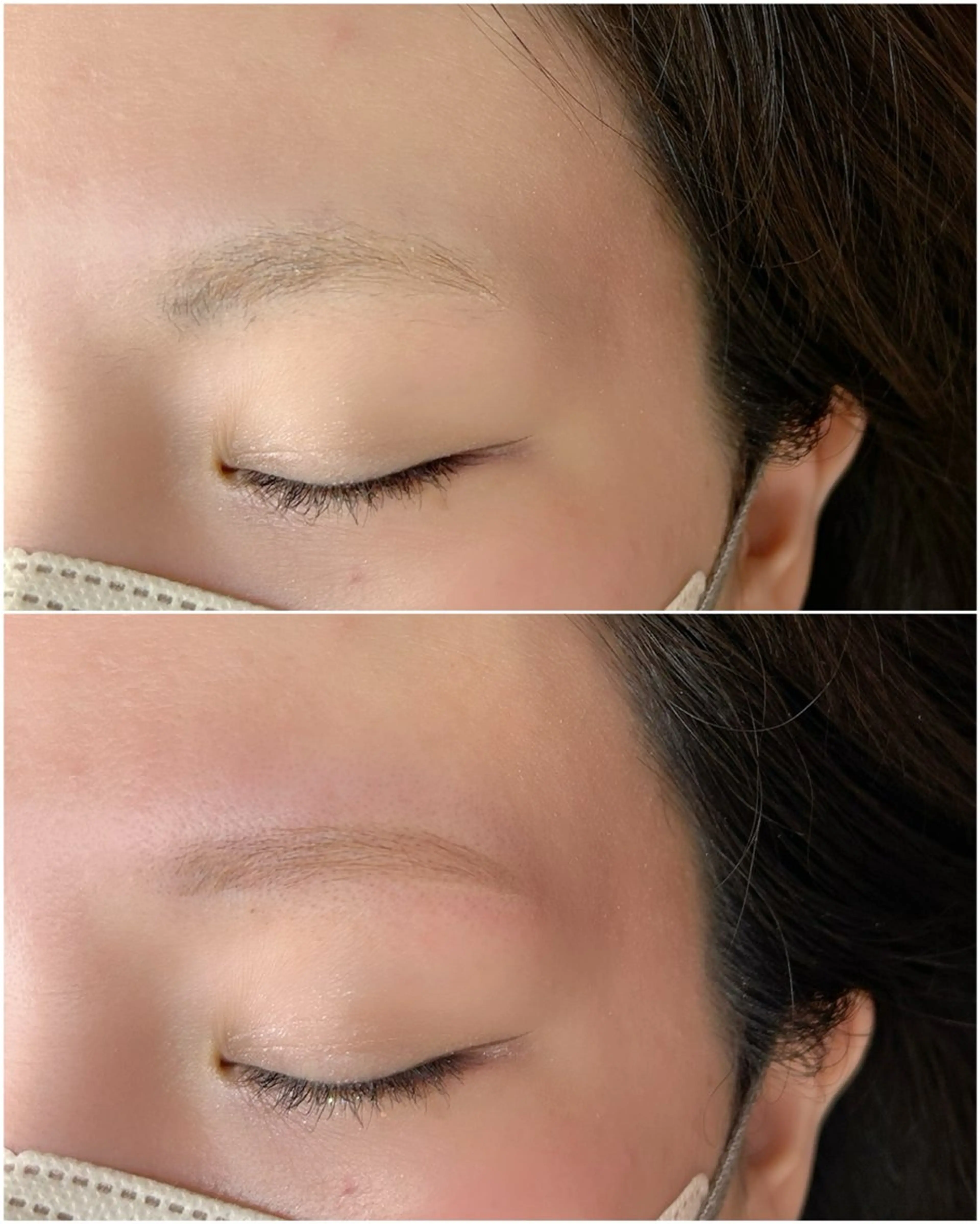 アイブロウ ワックス脱毛 via クマガイの眉毛・アイブロウイメージ