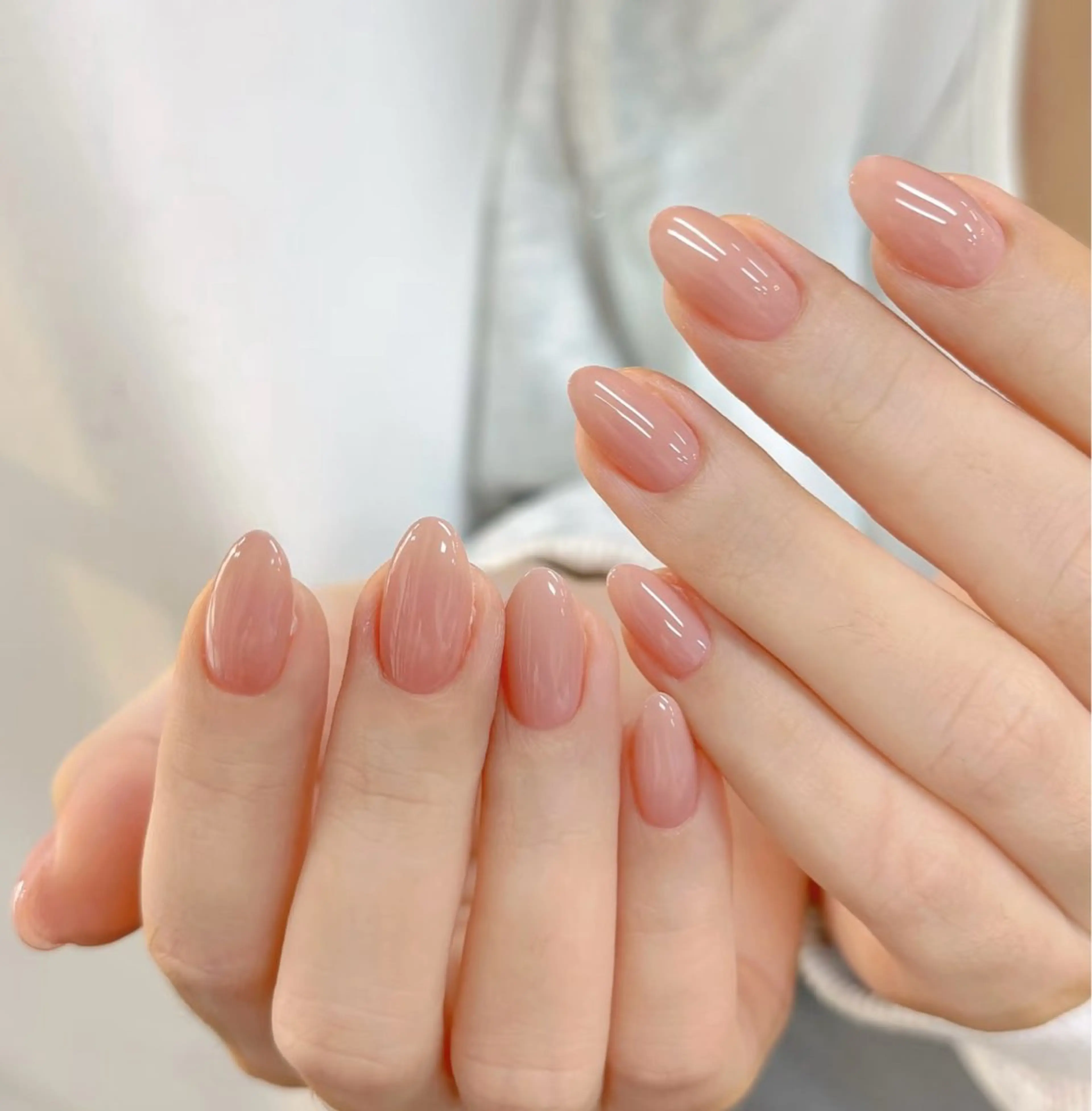 メンズ ネイル メンズ韓国風 アートネイル チークネイル 長さ出し フレンチネイル Yumi Nail Seiのネイルデザイン