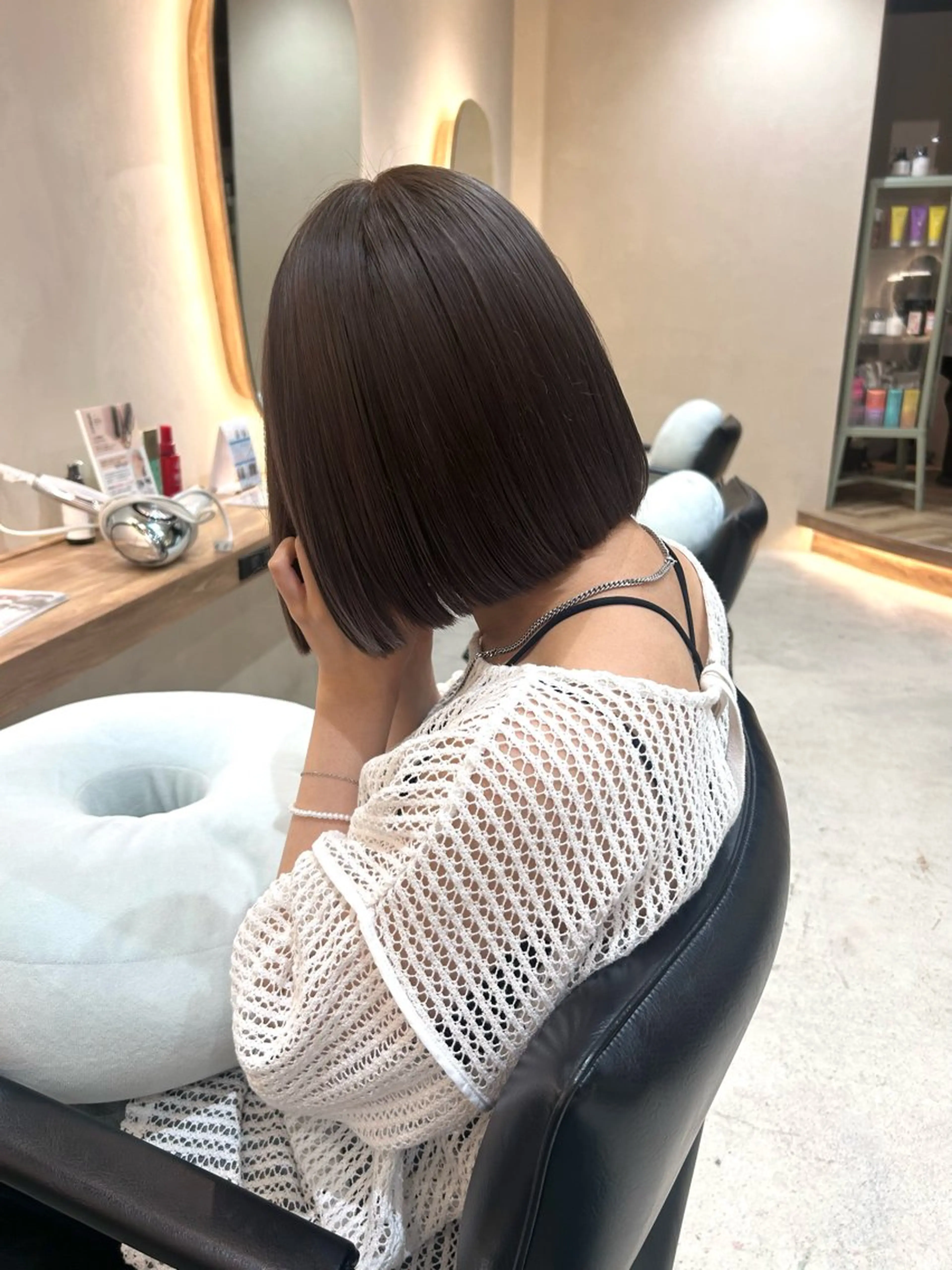 【当日予約◎1step treatment無料🎫】カット➕ワンカラーの写真