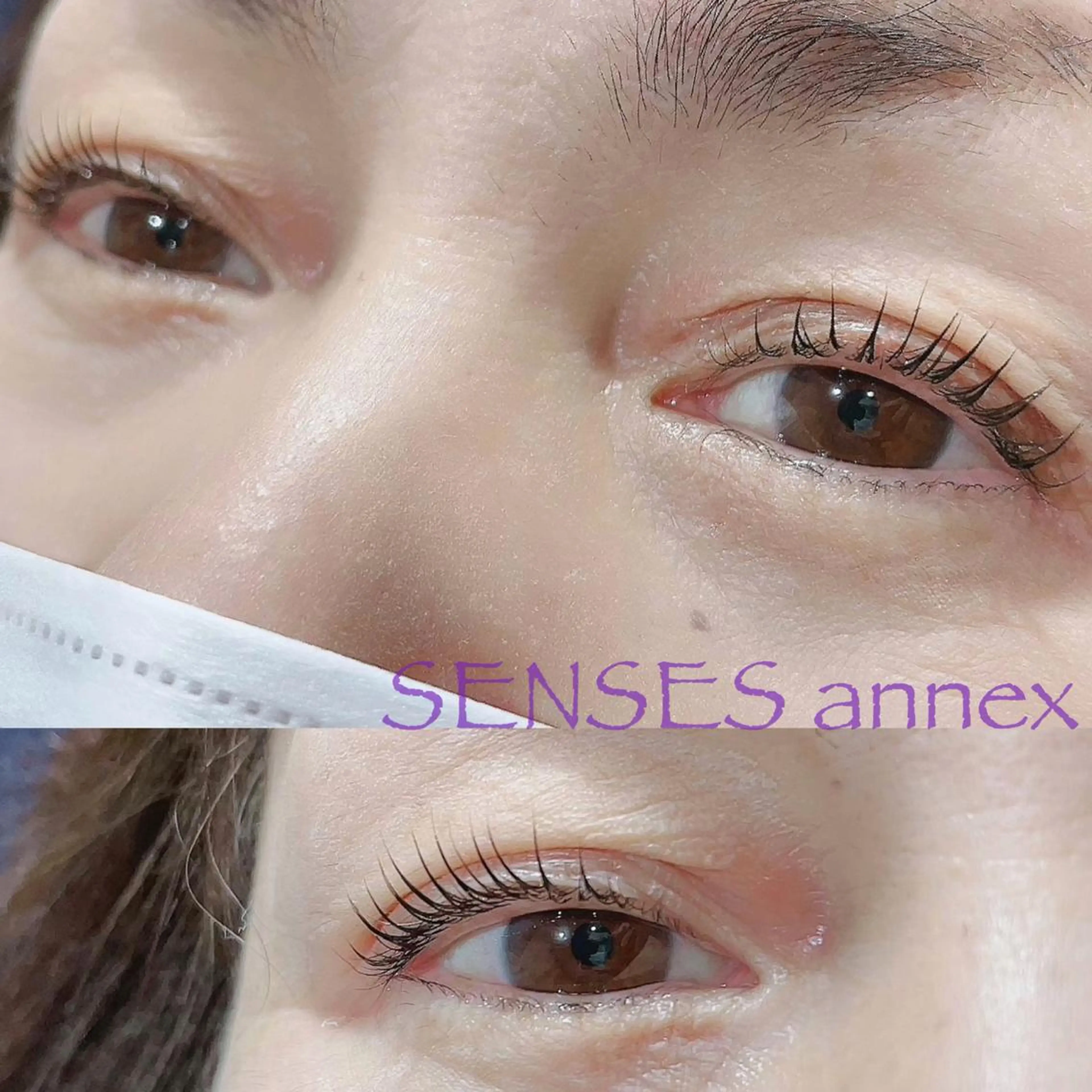 マツエク・マツパ マツパ SENSES_ WAKAのマツエク・マツパデザイン