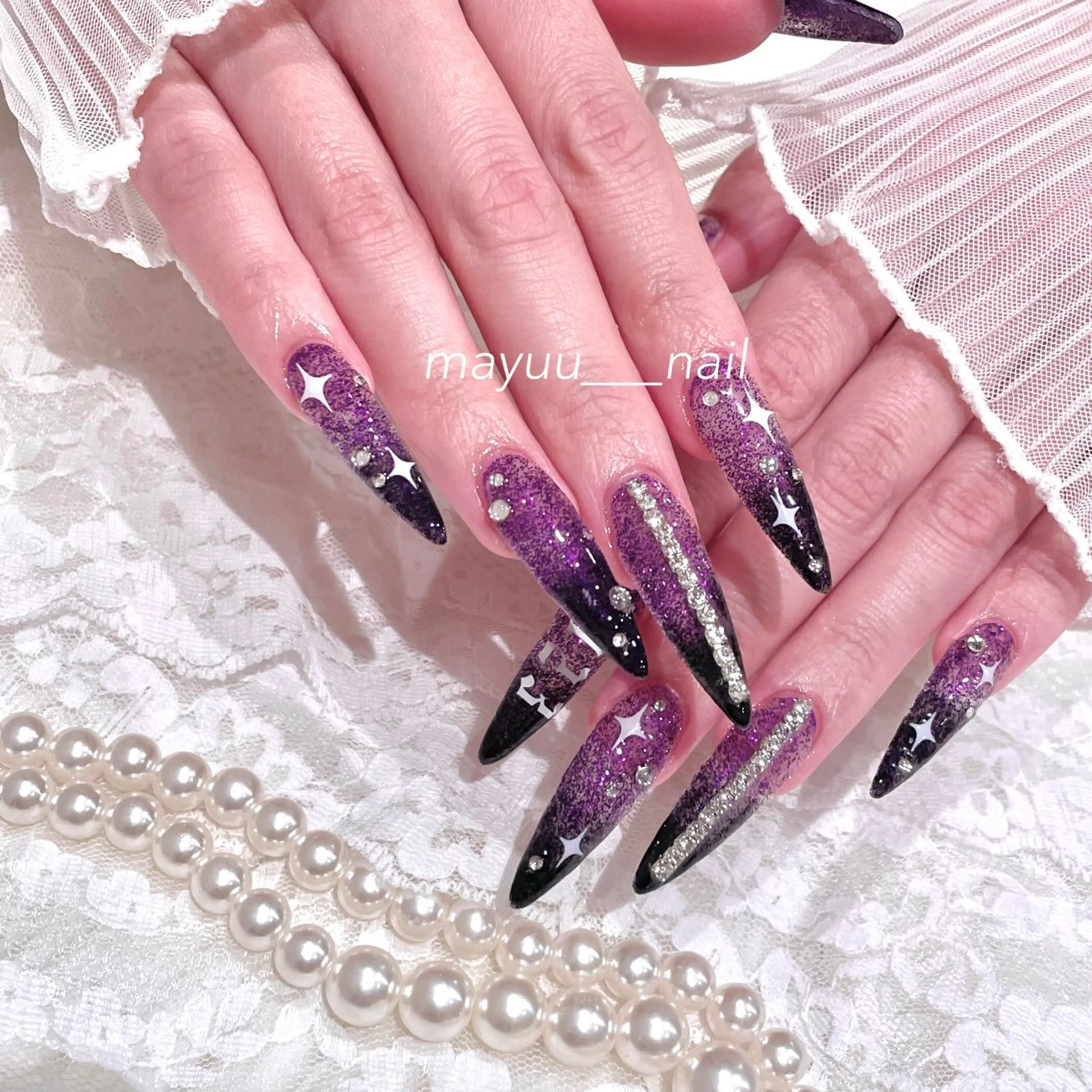 ネイル 🎀 Mayu 🎀痛ネイルのネイルデザイン