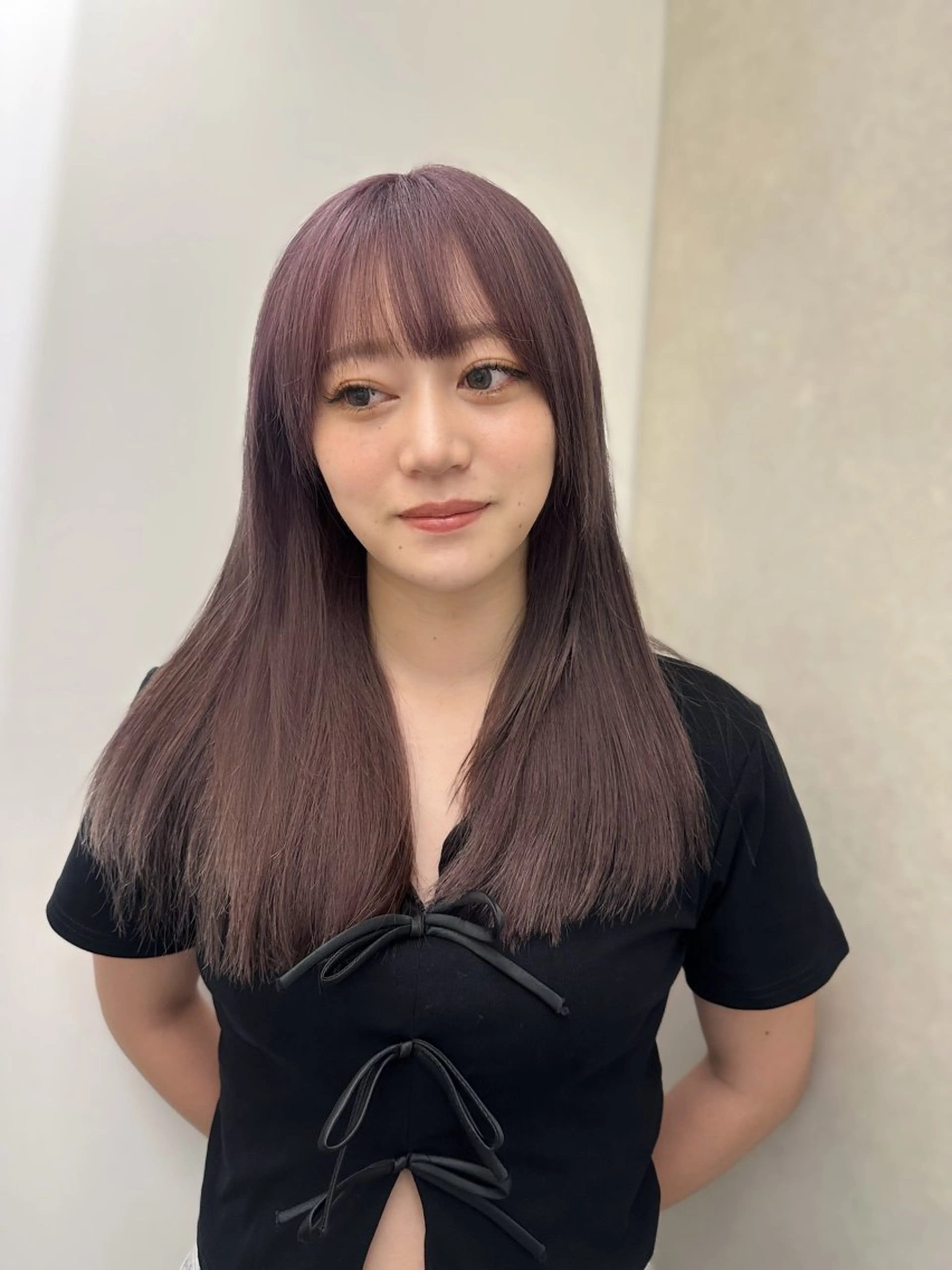 ロング カラー ヘアカラー 韓国ヘアメンズ・レデ ィース特化ミクのヘアスタイル