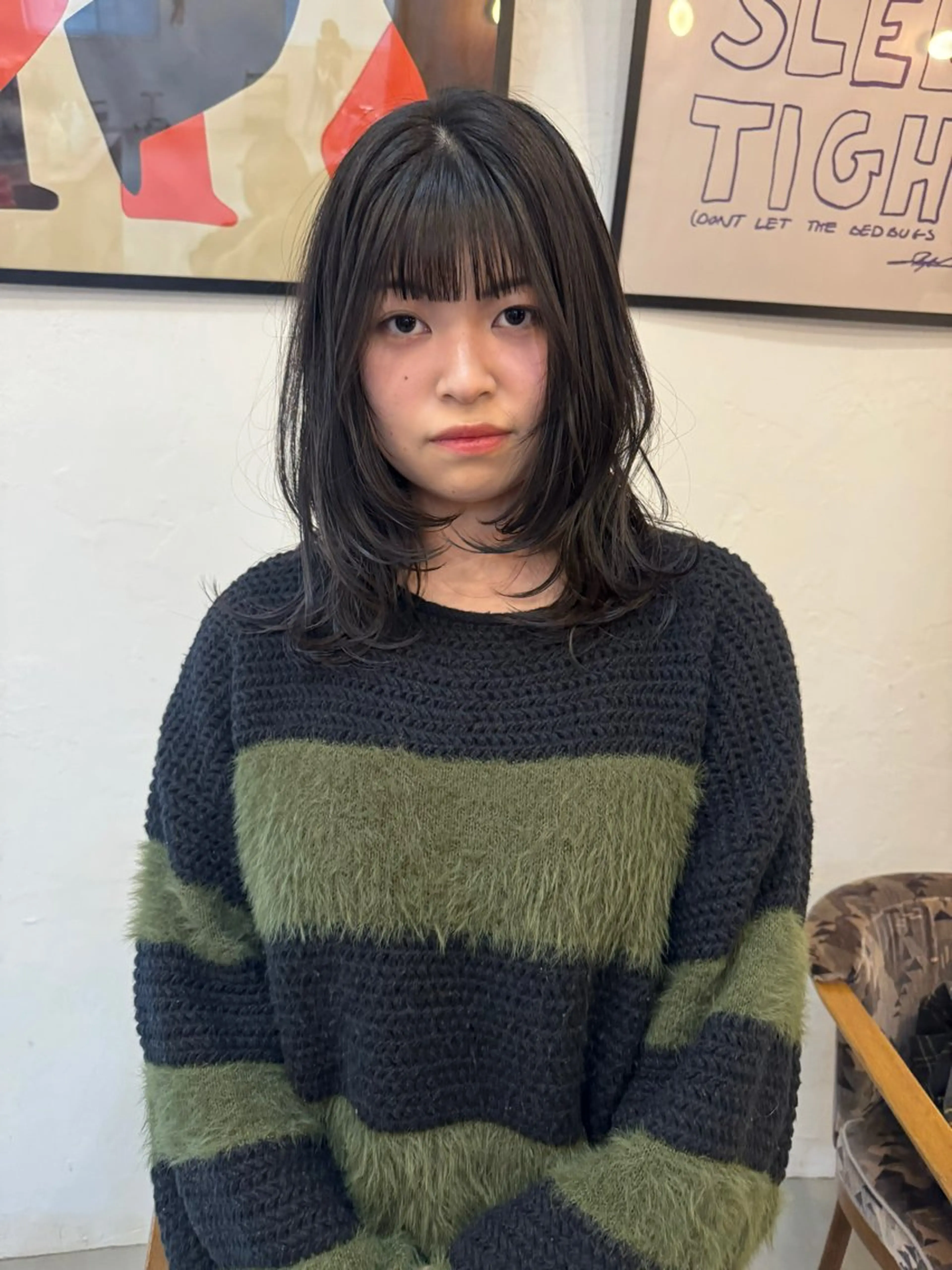 ロング カット illatos あやののヘアスタイル