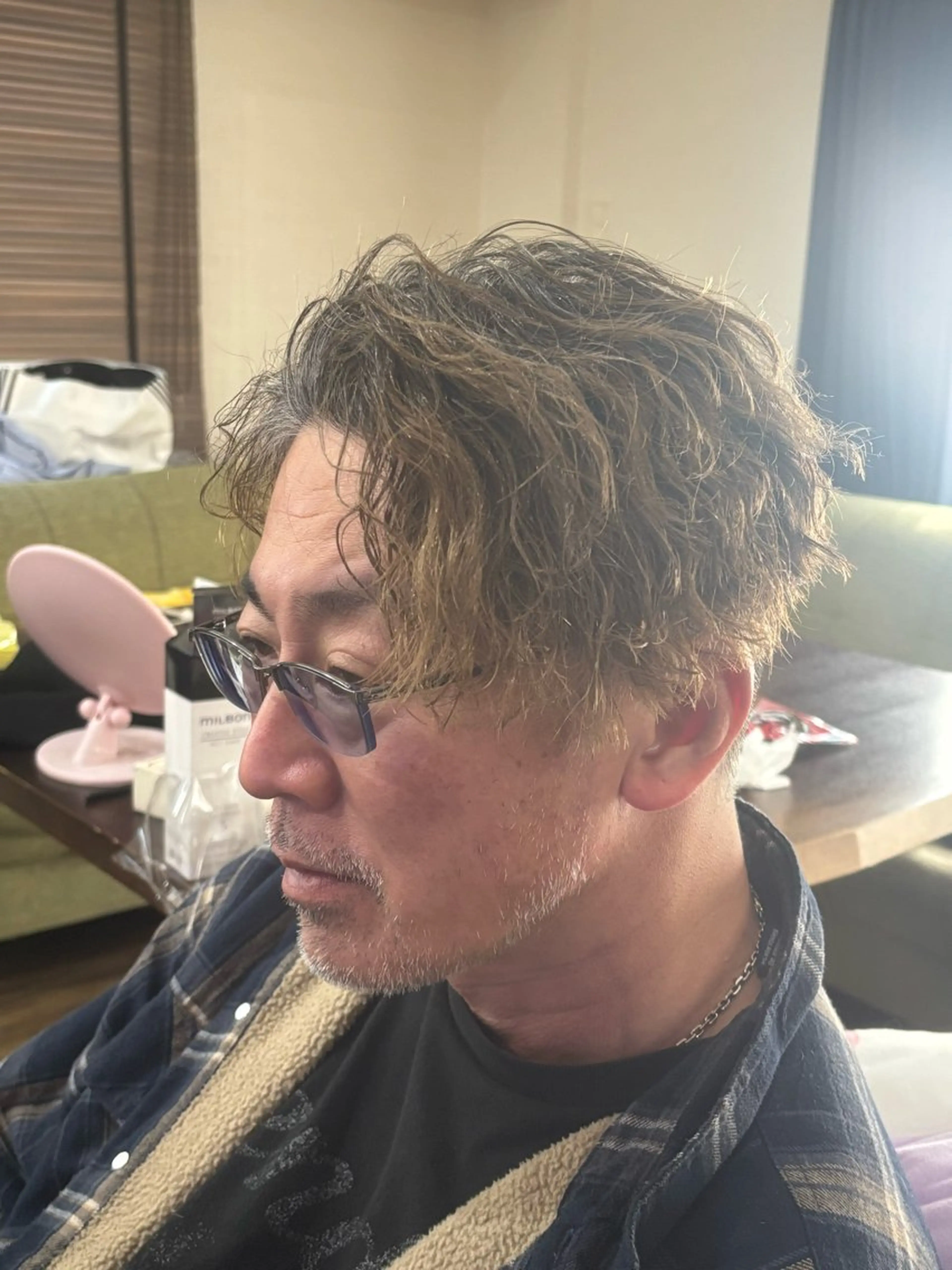 パーマ メンズ メンズ特化/ツイスパ /マッシュ/ガクトのヘアスタイル