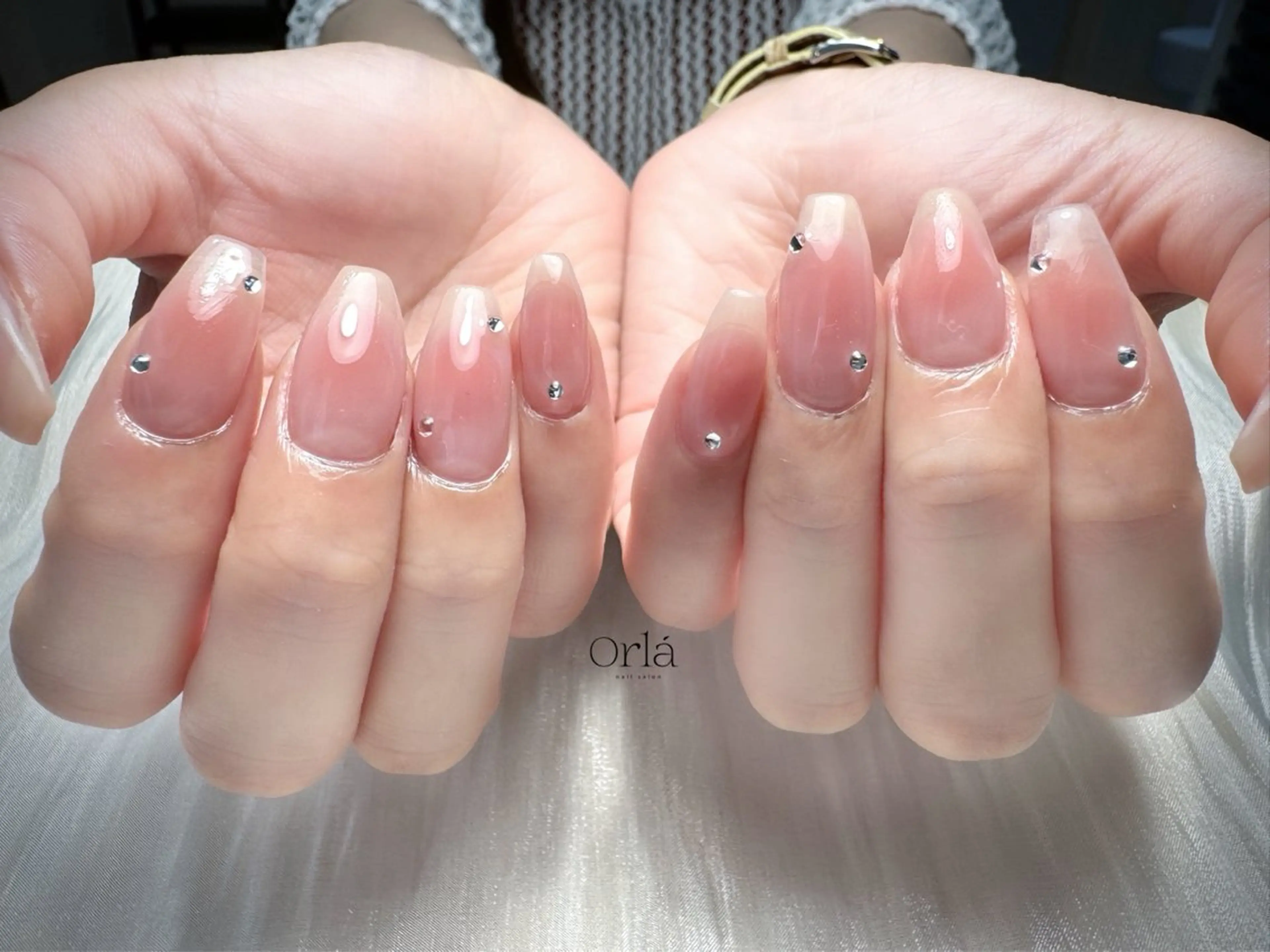 ネイル チークネイル Orla nail salonのネイルデザイン