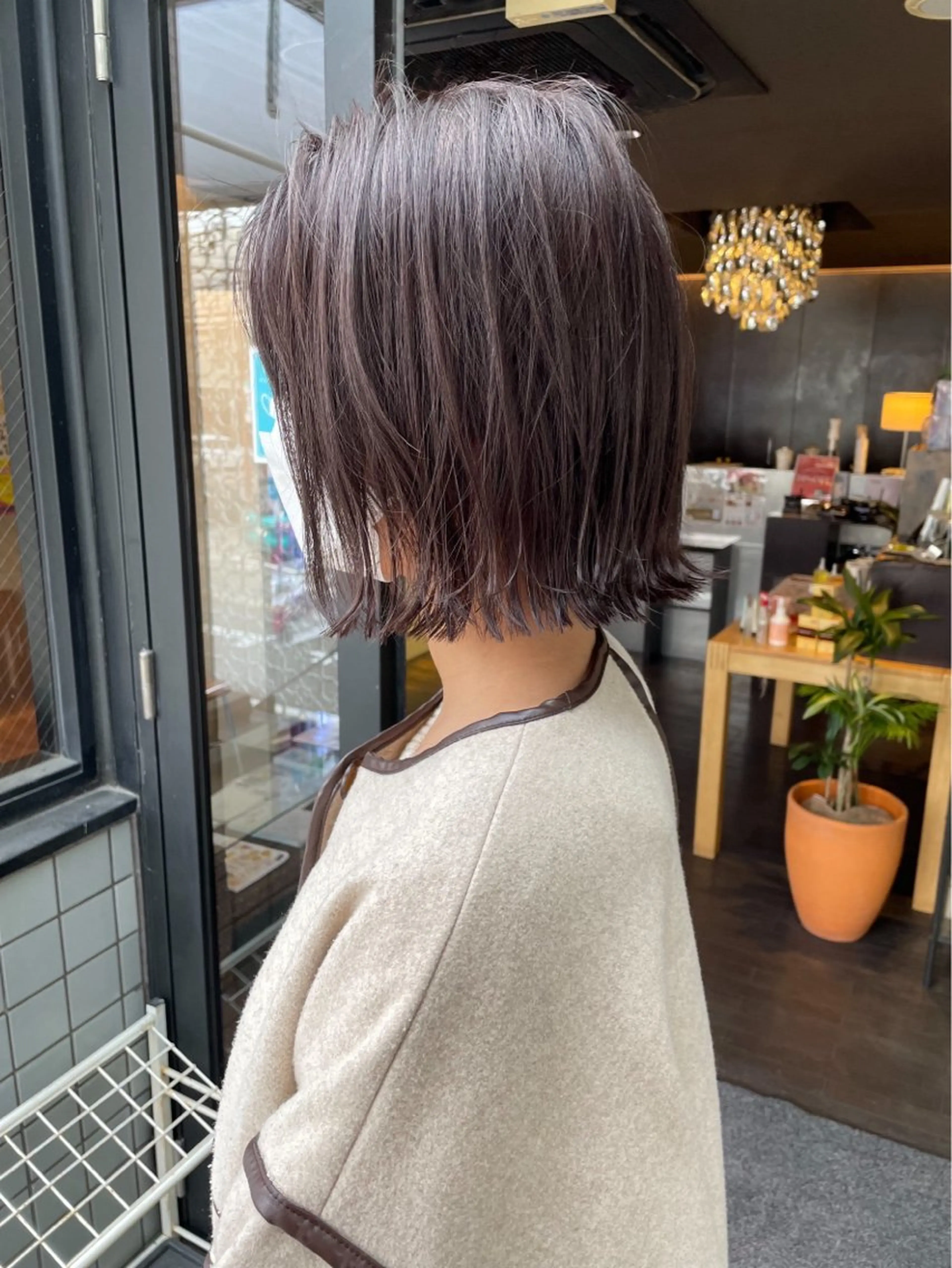 カラー 永井 若菜のヘアスタイル
