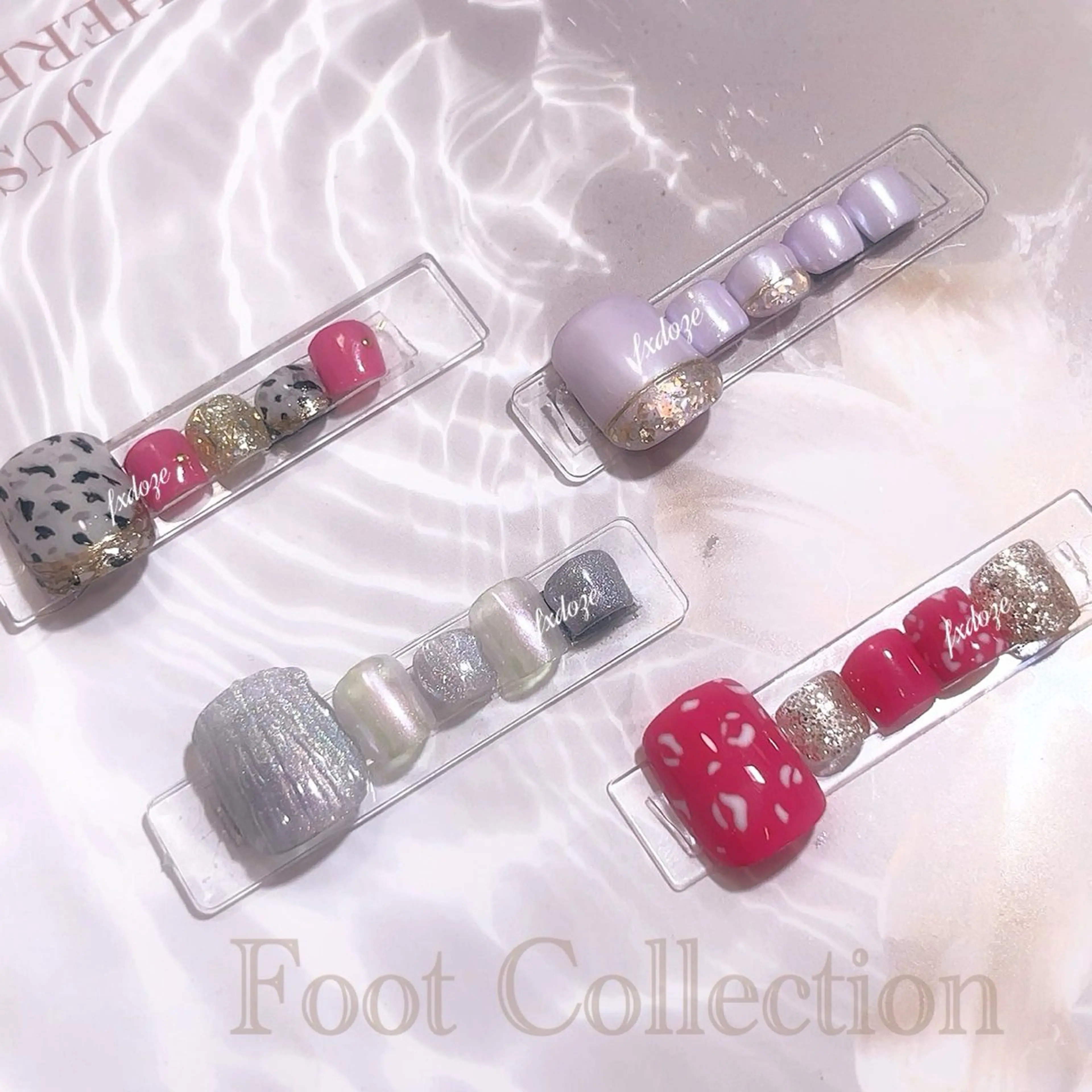 ネイル フットネイル フットネイル fxdoze Manakaのネイルデザイン