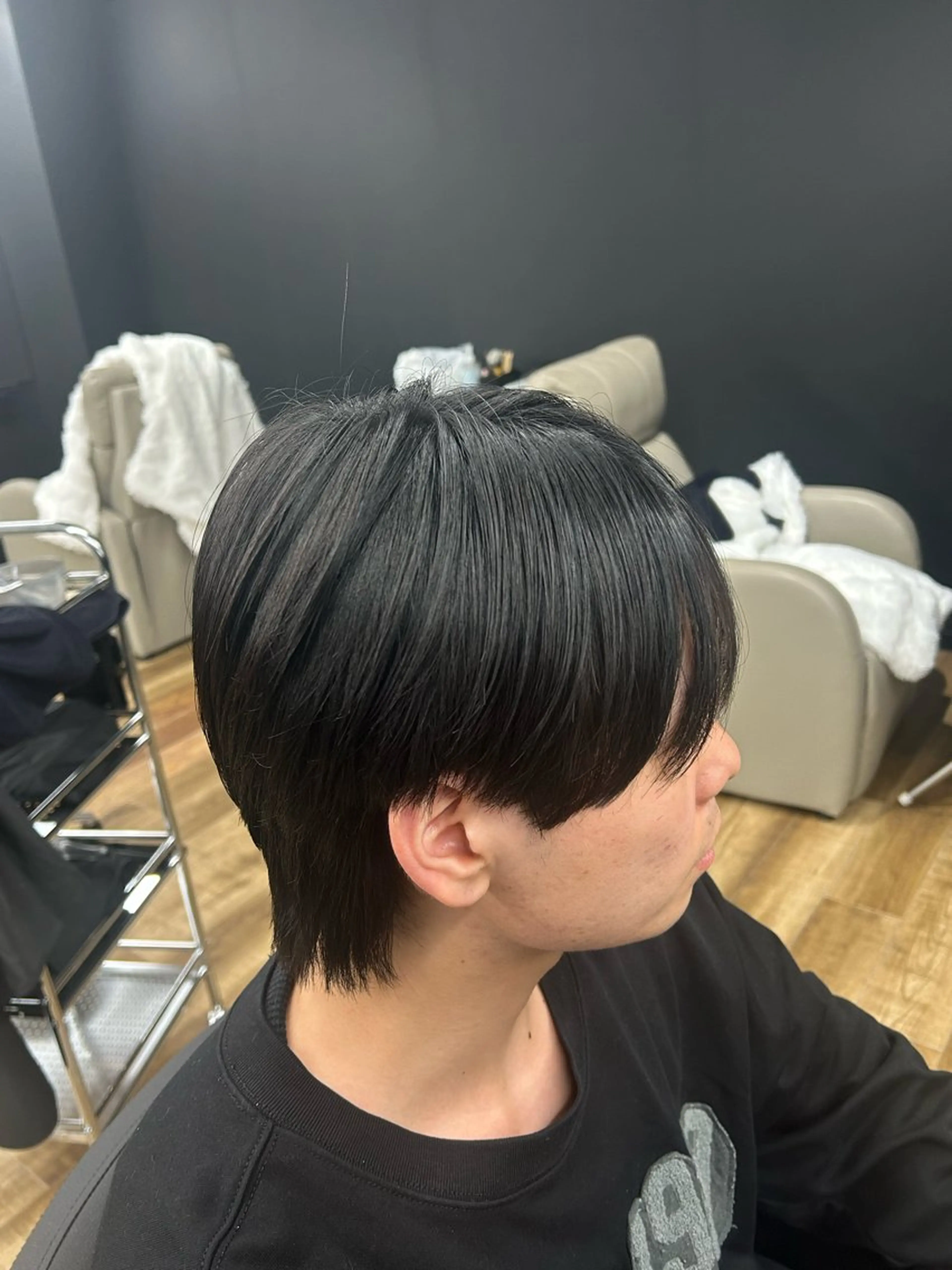 ショート メンズ terumi メンズ縮毛矯正✨✨のヘアスタイル