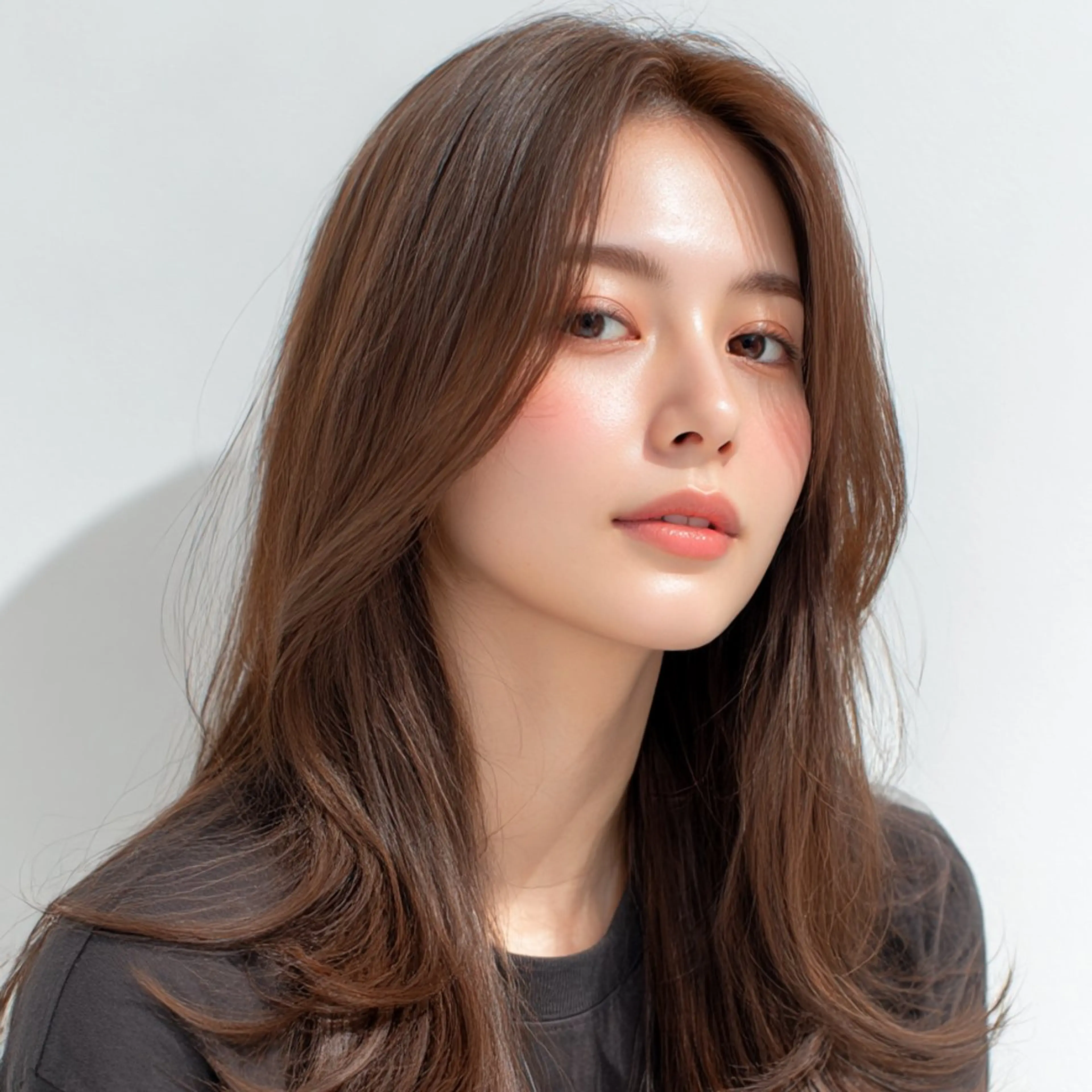 ロング 飯田 知将のヘアスタイル