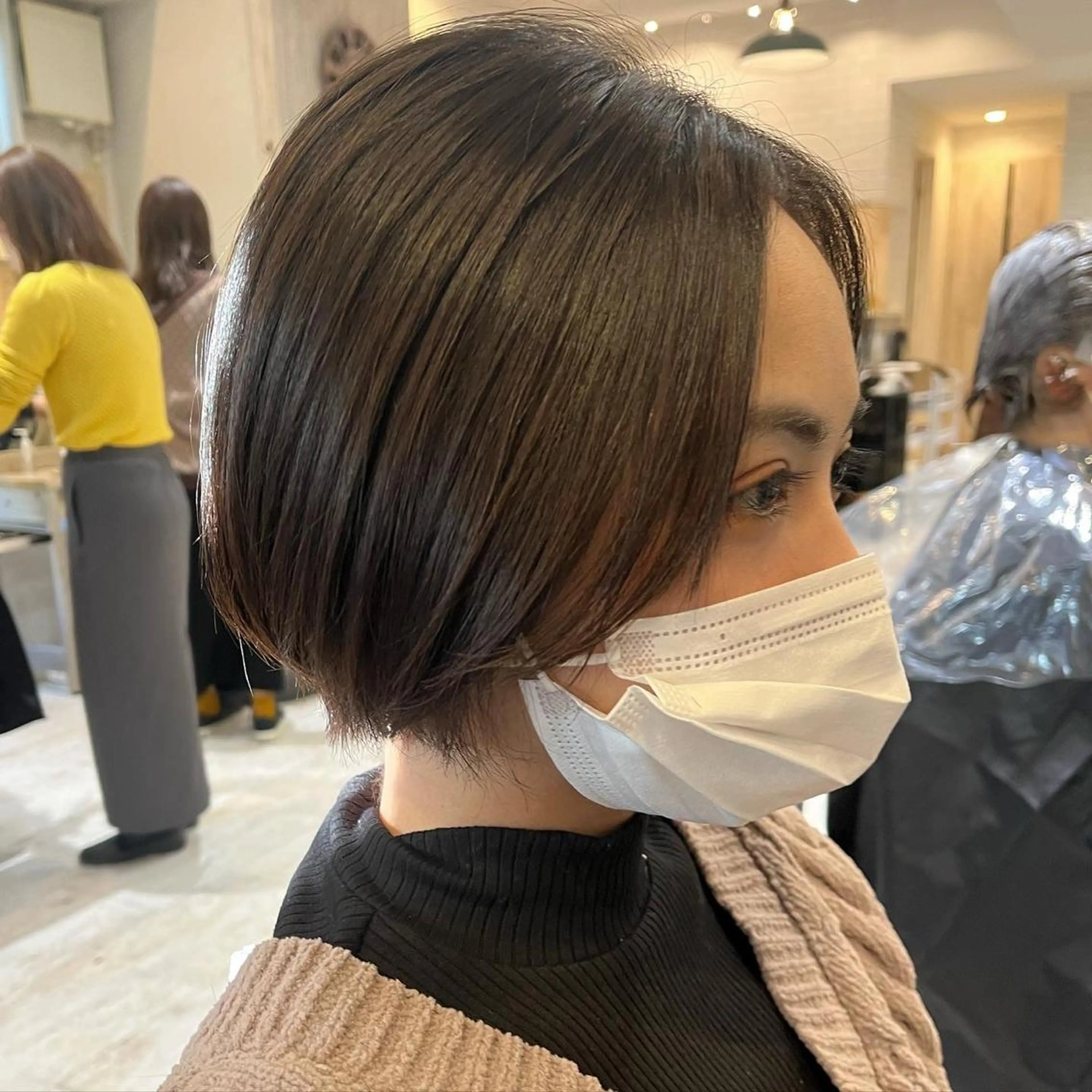 ショート ヤマダ サクラのヘアスタイル