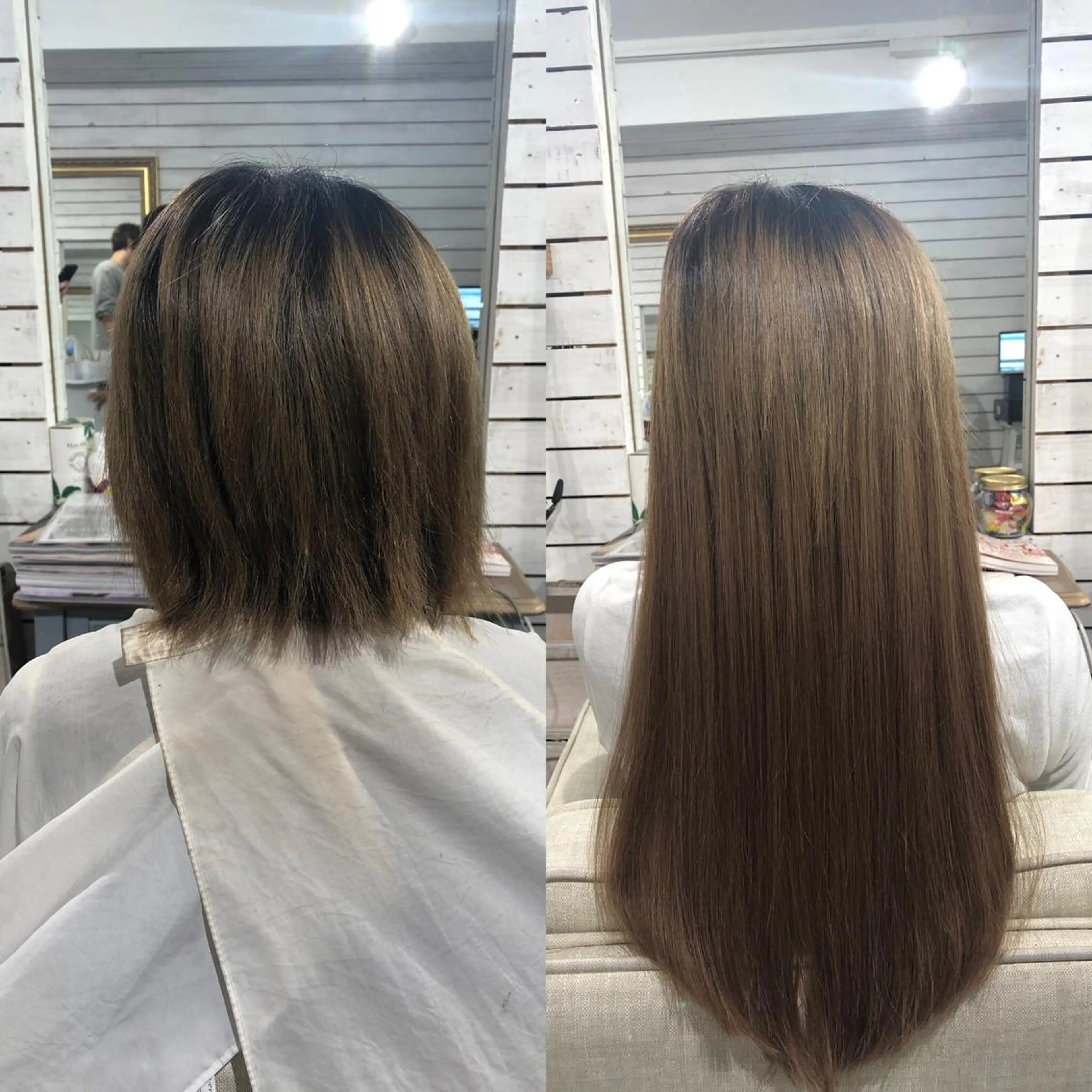 ロング シールエクステ エクステ エクステ 🧡艶髪ちゅるん髪 🫧🧡YUKI❄️のヘアスタイル