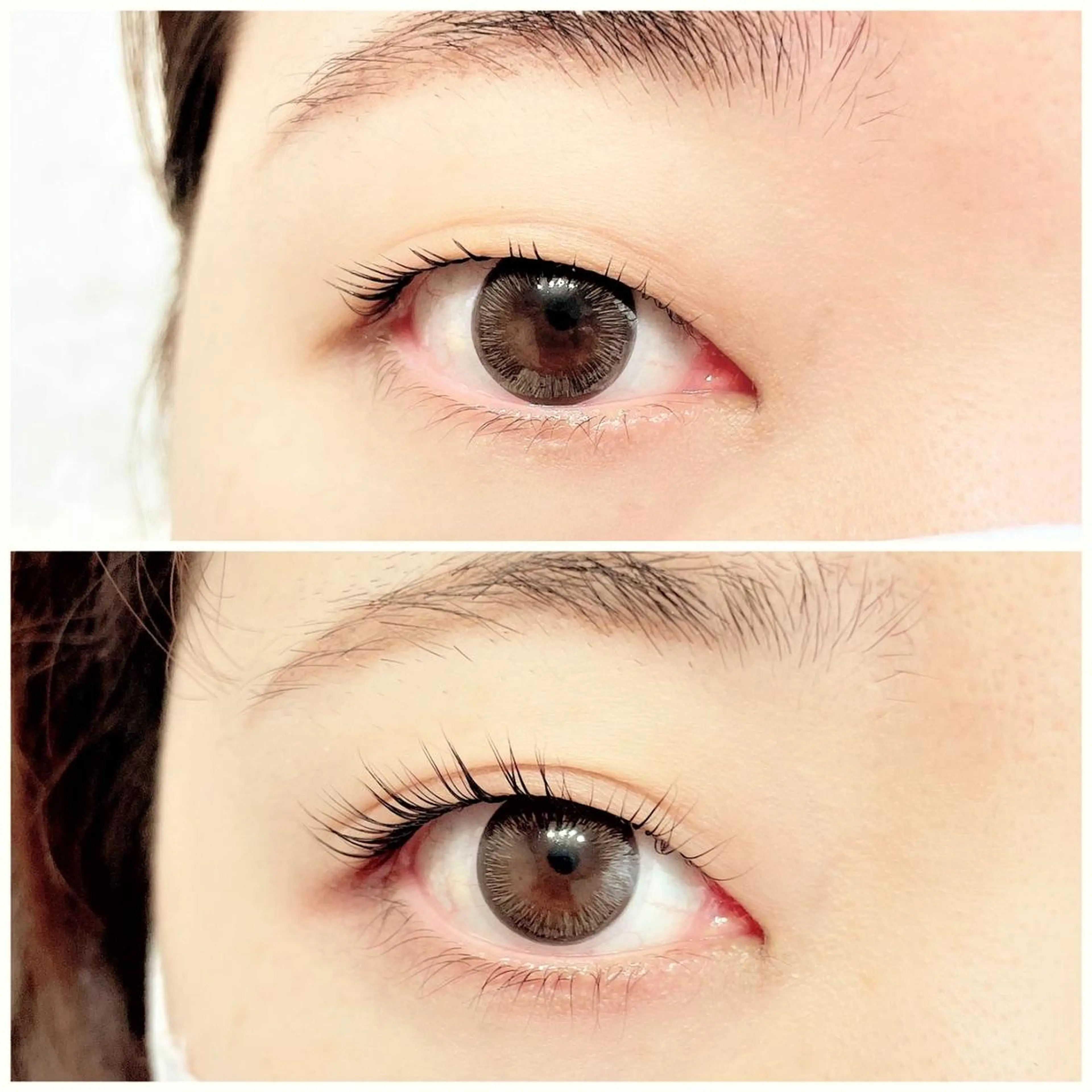 マツエク・マツパ パリジェンヌラッシュリフト 一重×まつ毛パーマ エルフ 糟谷麗海のマツエク・マツパデザイン