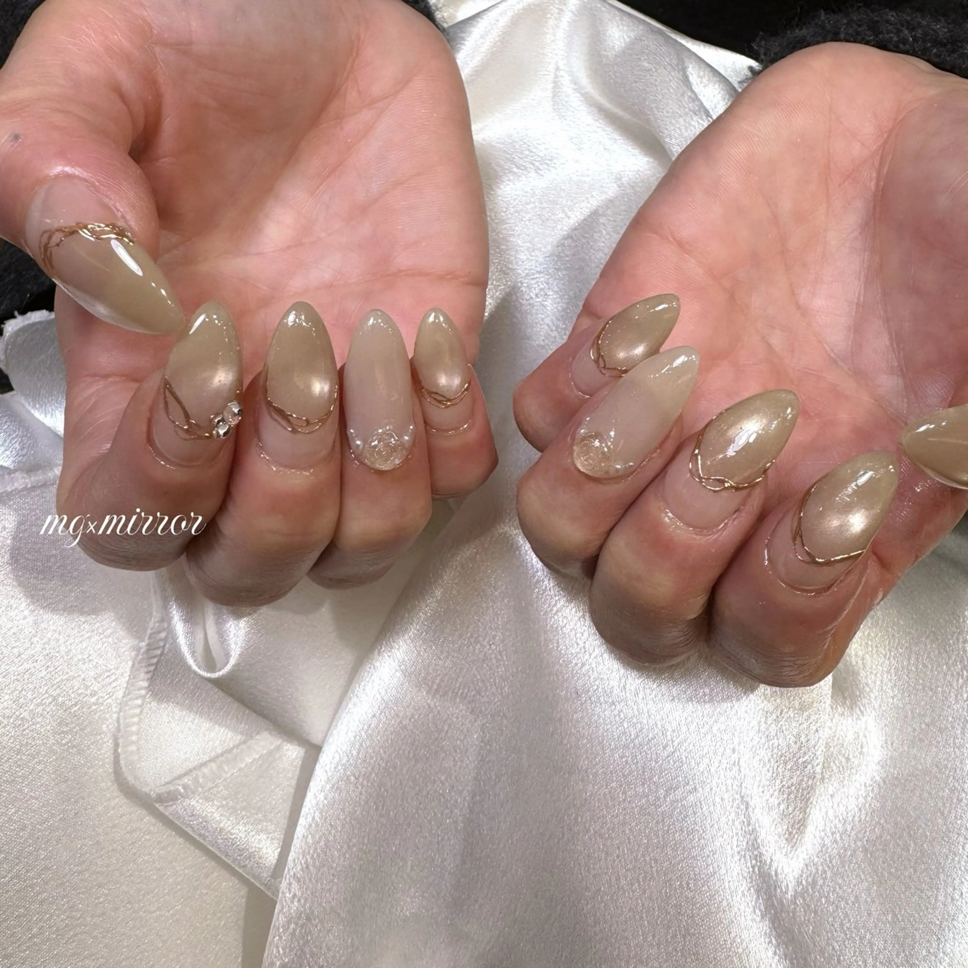 ネイル ハンドネイル nail&eyelash mate所属・京都/東向日/桂 ayumiのネイルデザイン