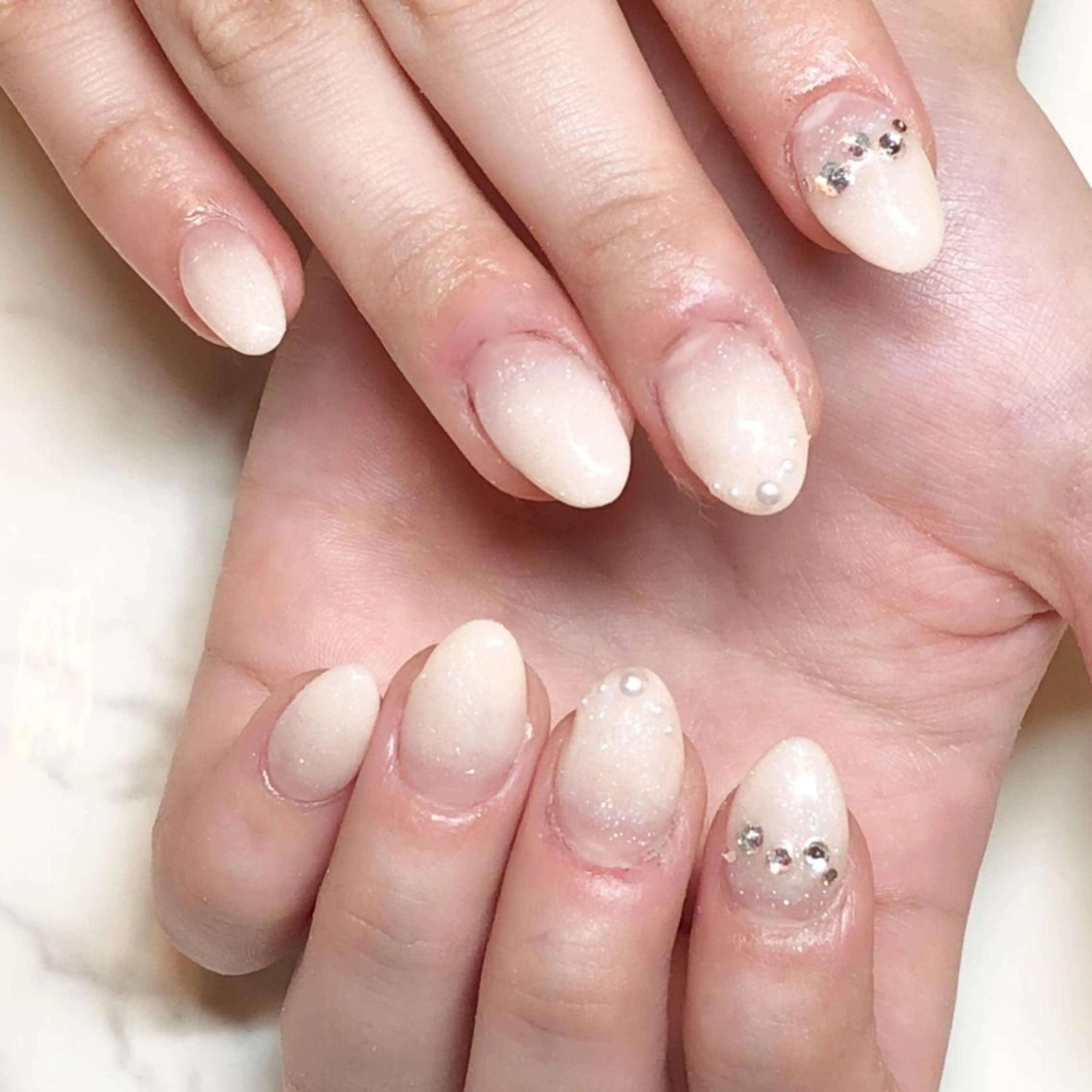 ネイル グラデーション スカルプネイル KIREIE NAILSのネイルデザイン
