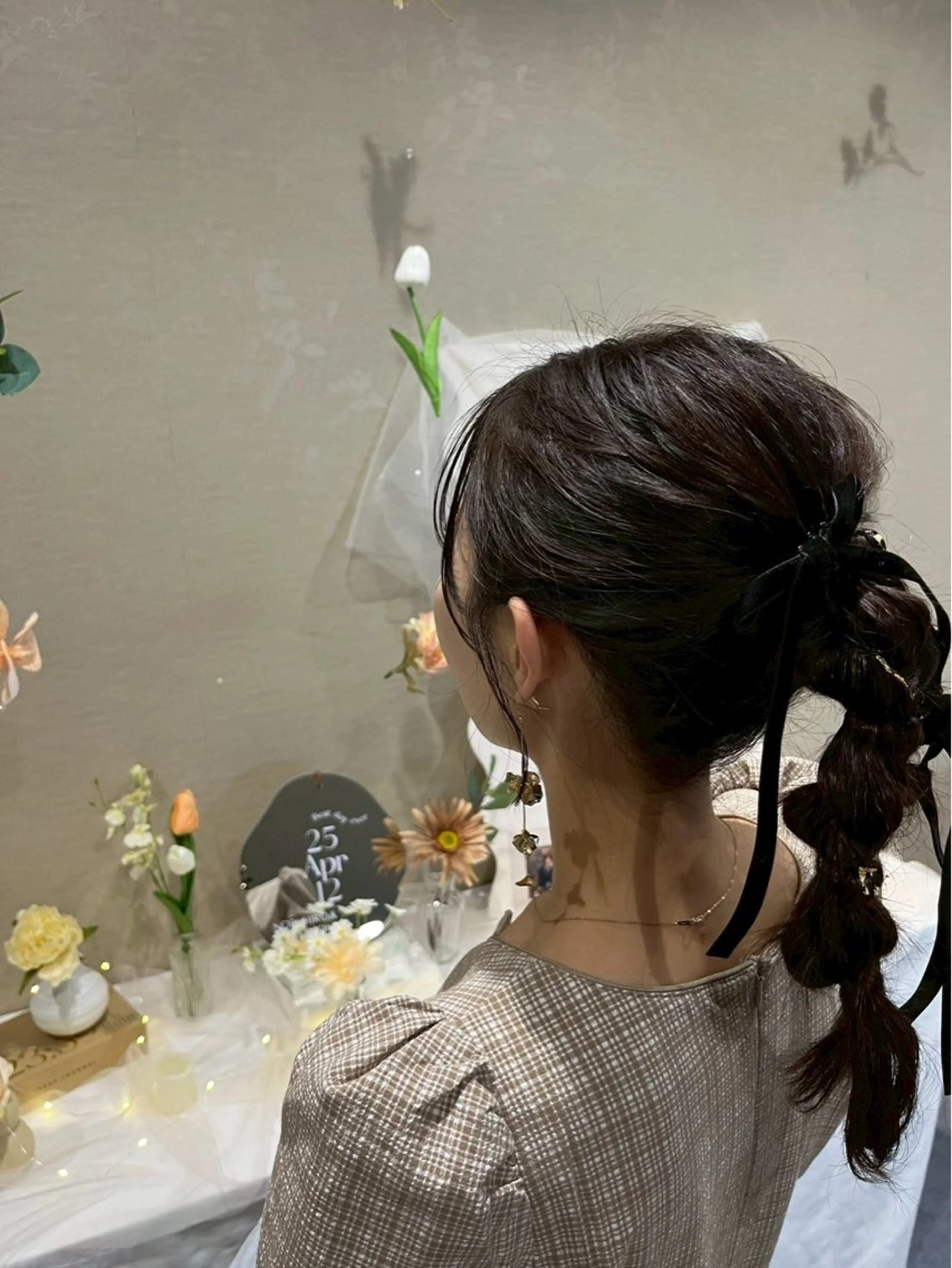 ミディアム カラー ヘアセット 女性リピ90%🍨 🩷佐藤みずきのヘアスタイル