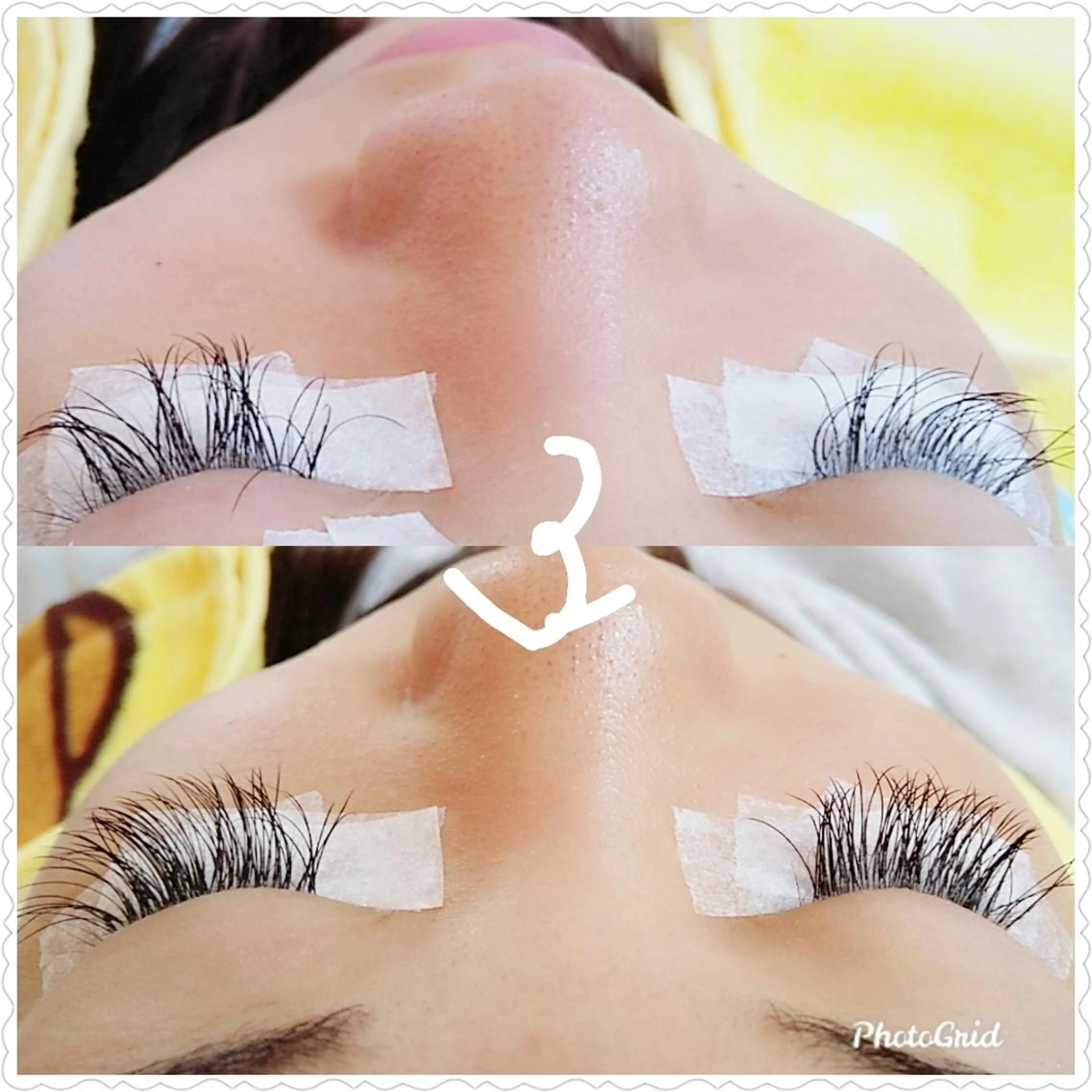 マツエク・マツパ 💡次世代LED -TIARA💡のマツエク・マツパデザイン