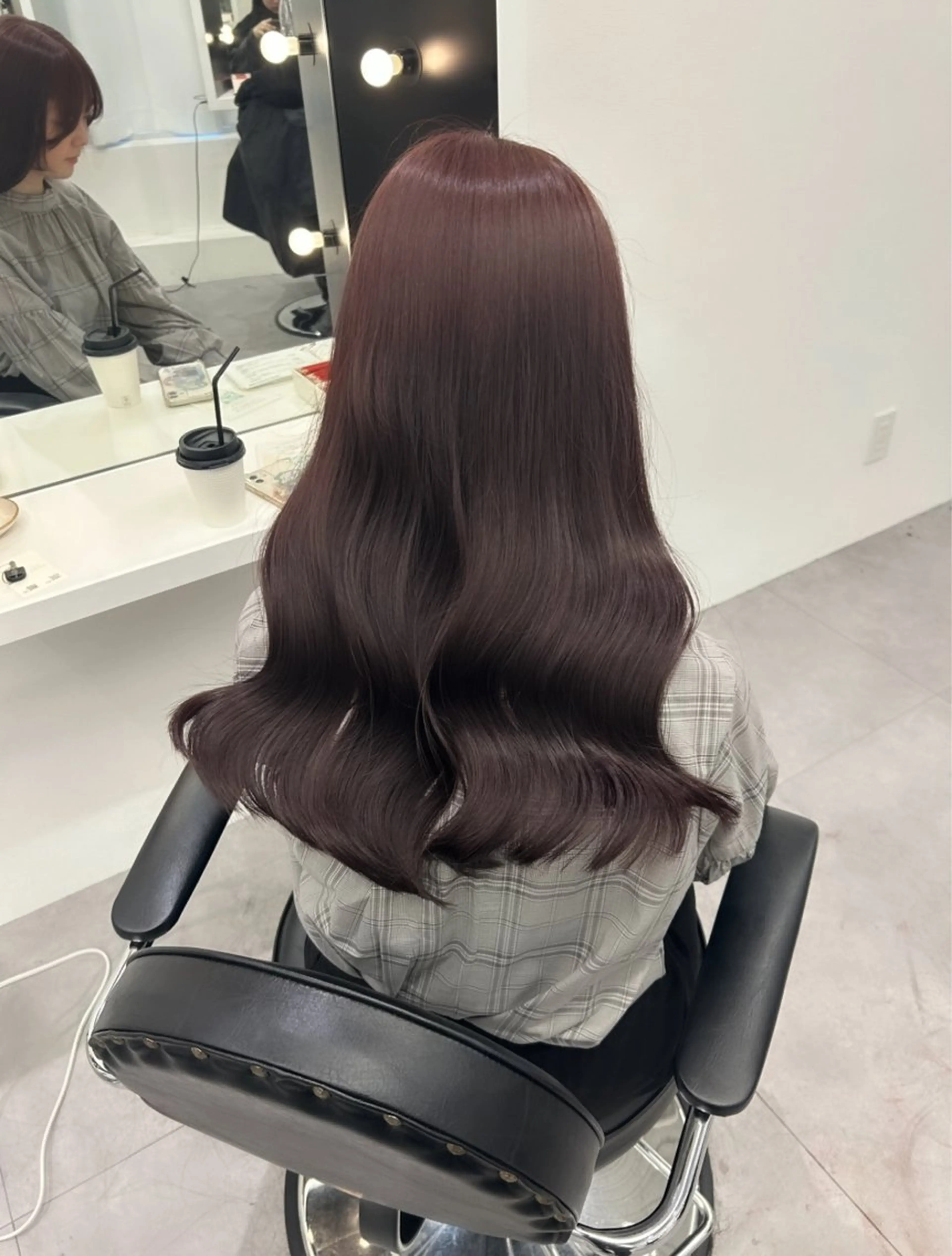 ロング カラー kanon♡ 暖色カラー‎🤍のヘアスタイル
