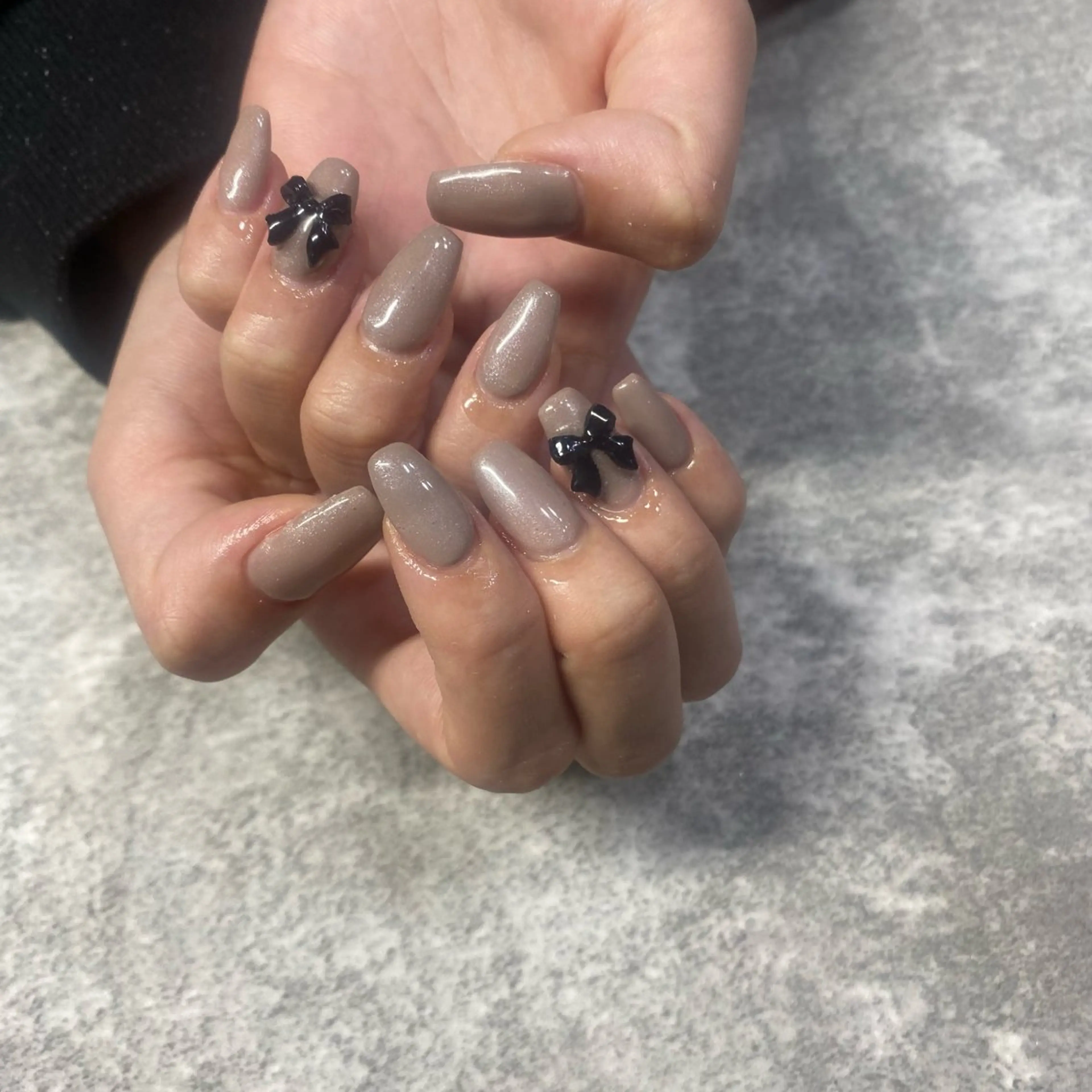 ネイル リボン ハンドネイル ★Rinail... .のネイルデザイン