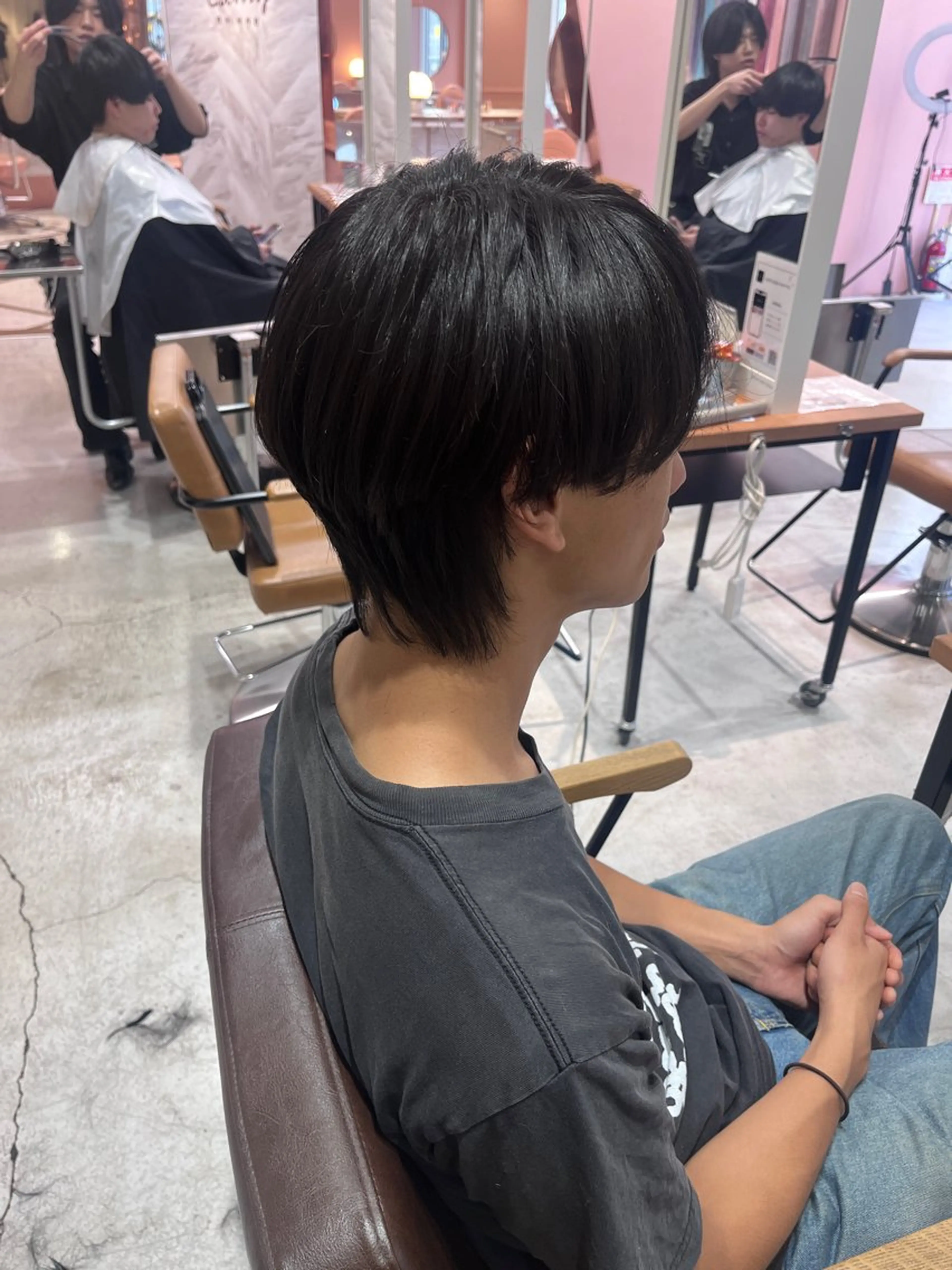 メンズ カット 大阪韓国メンズ特化 LUNAのヘアスタイル