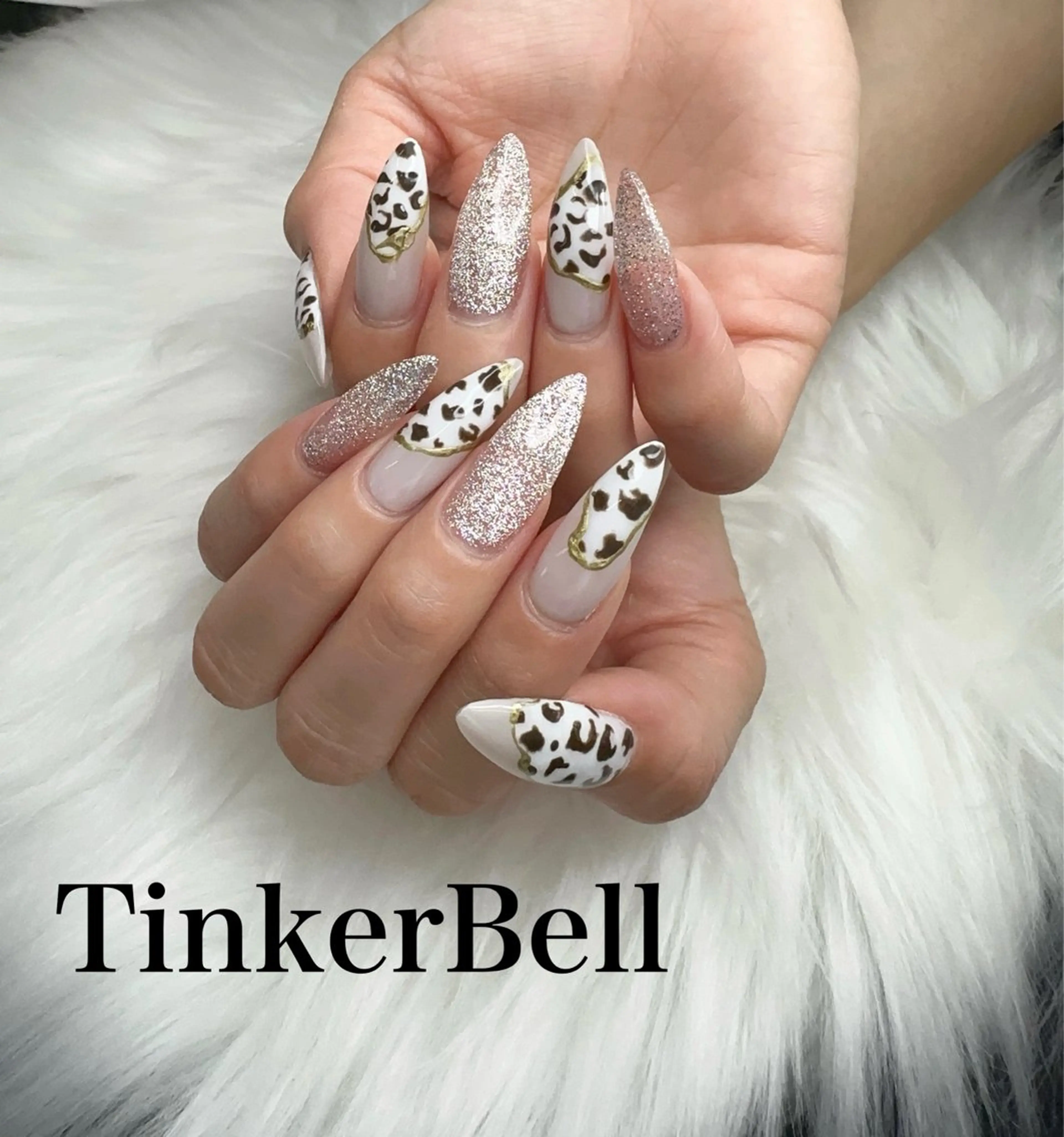 ネイル ハンドネイル Tinker Bellのネイルデザイン