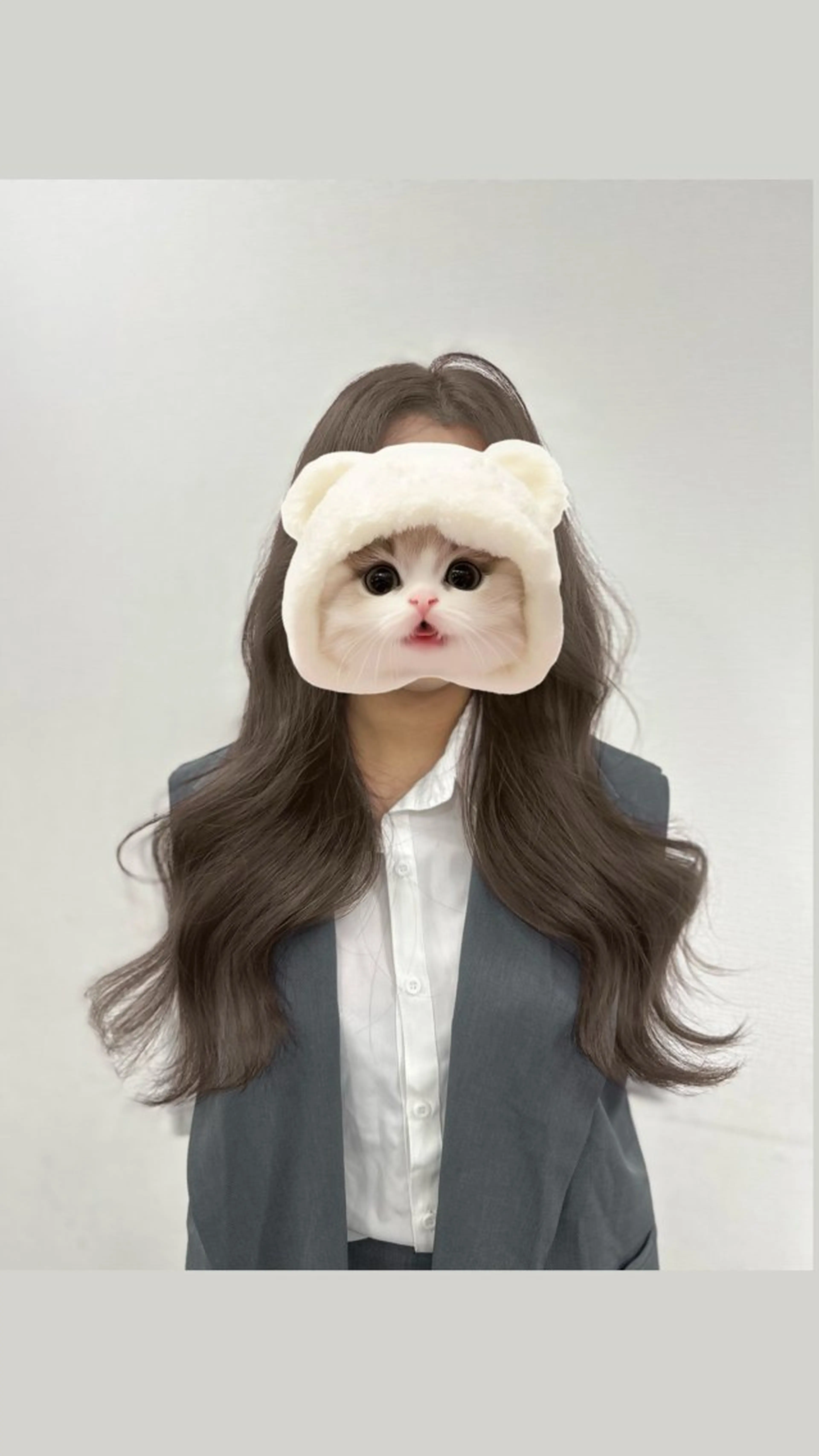 ロング カラー カット ヘアカラー 上品モテヘア🩶 karen🩶のヘアスタイル