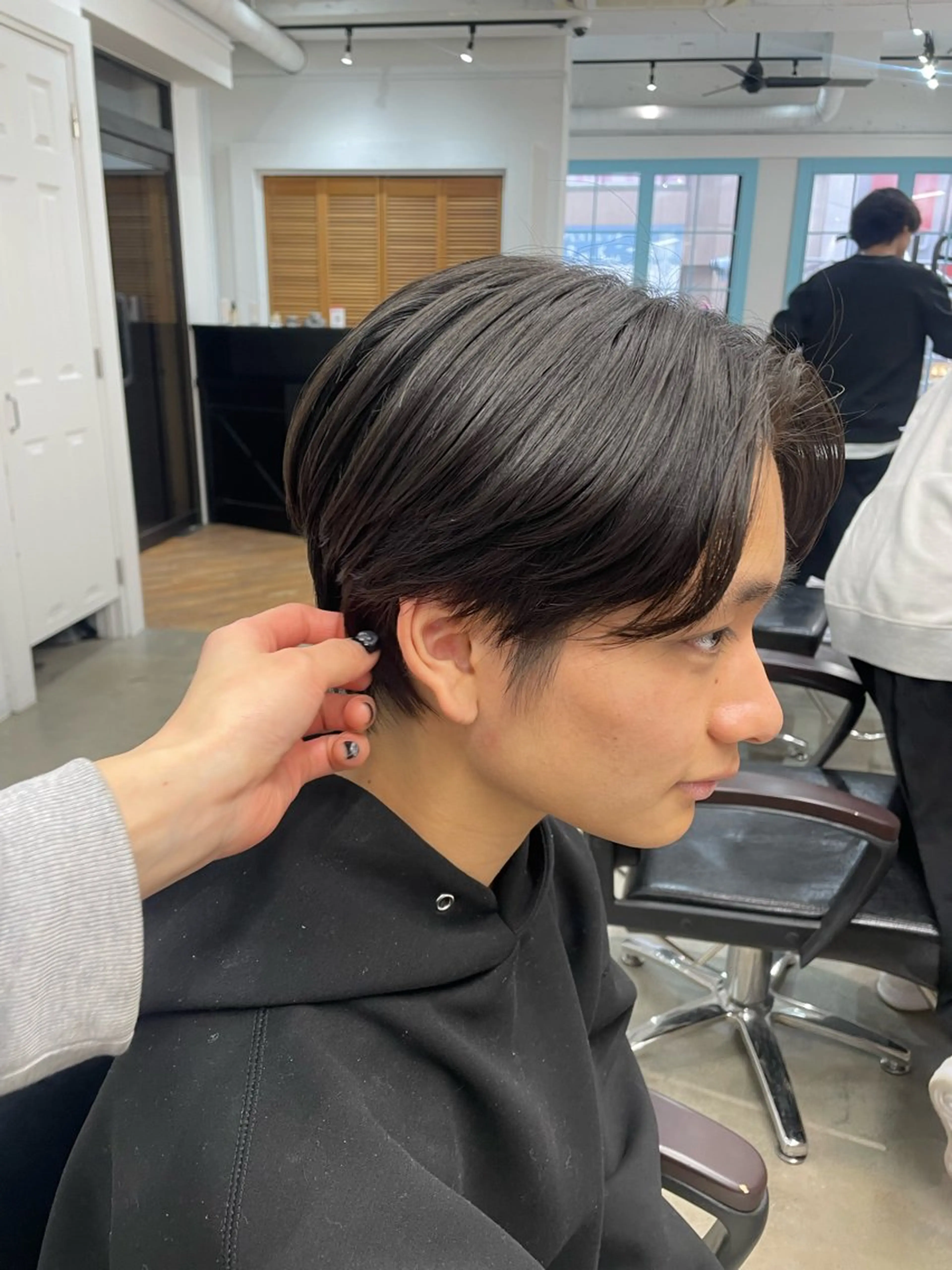 ミディアム パーマ メンズ 韓国ヘア/wカラー レイヤー/RIN🎀のヘアスタイル