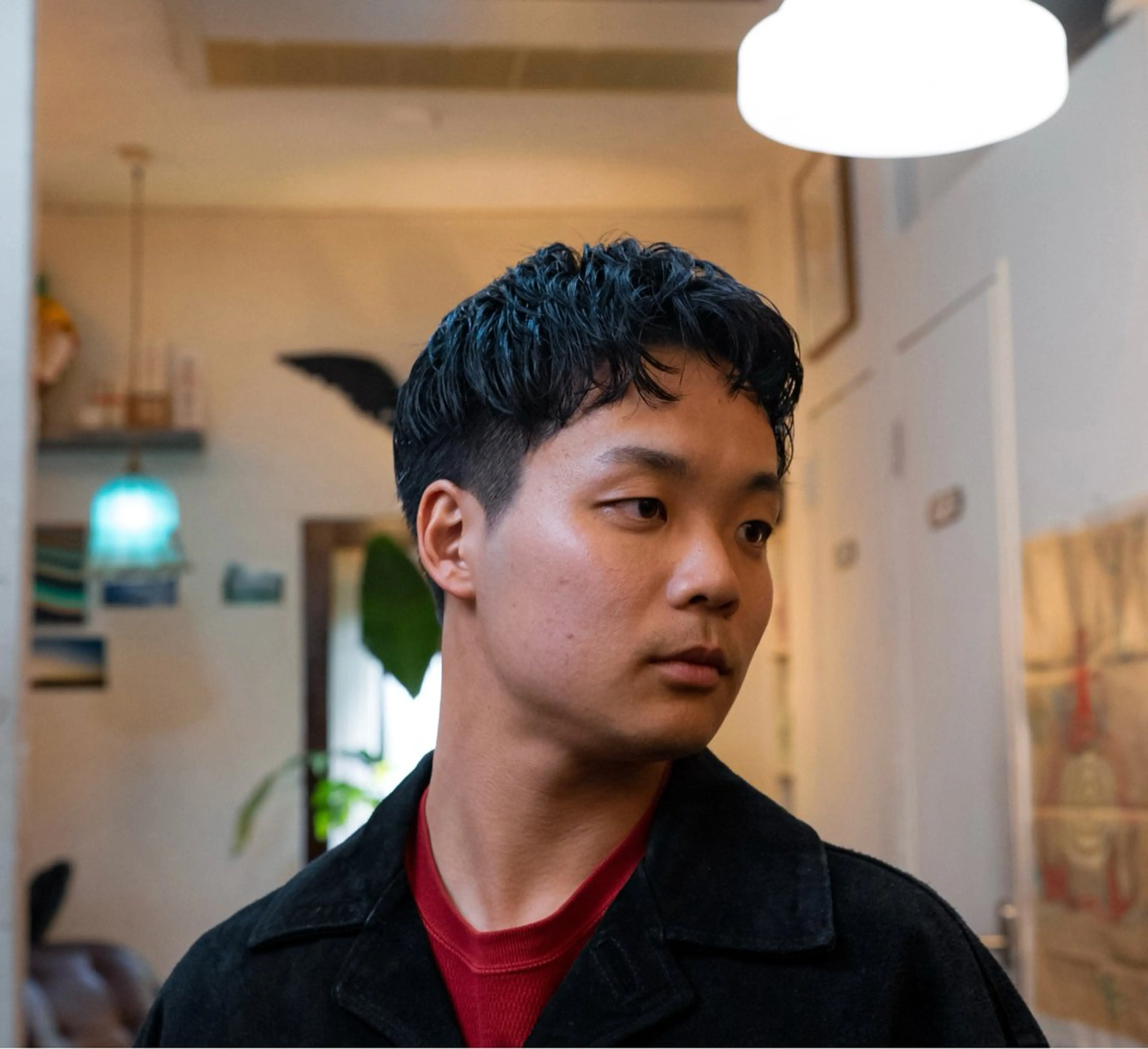 ショート カラー パーマ メンズ メンズパーマ ショートヘア カット パーマ 🔗メンズサロン🔗 Kieのヘアスタイル