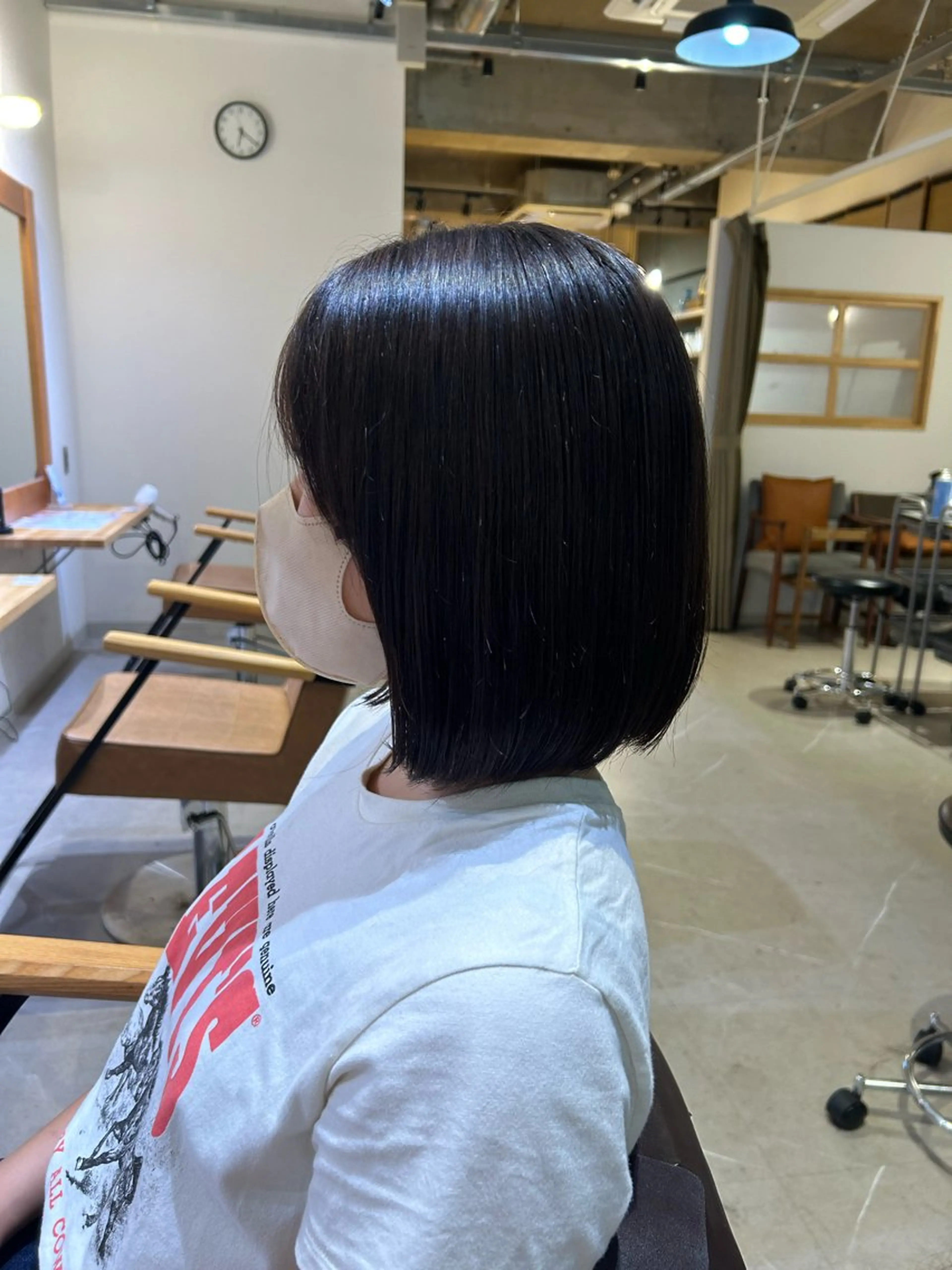 ショート パーマ 縮毛矯正 SHICUNE /ミホのヘアスタイル