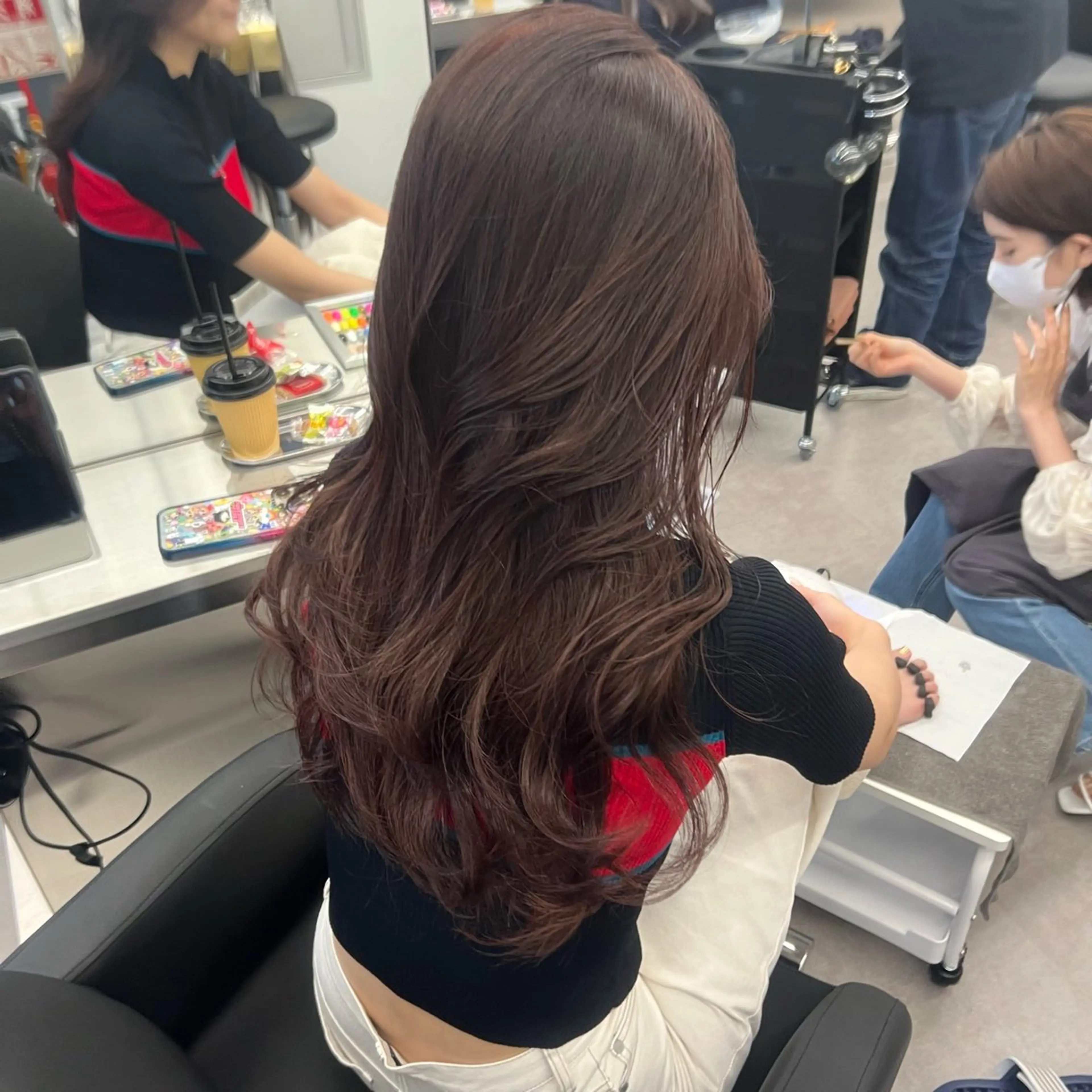 ロング カラー 艶髪／シールエクステ 🌻ノゾミ🌻のヘアスタイル