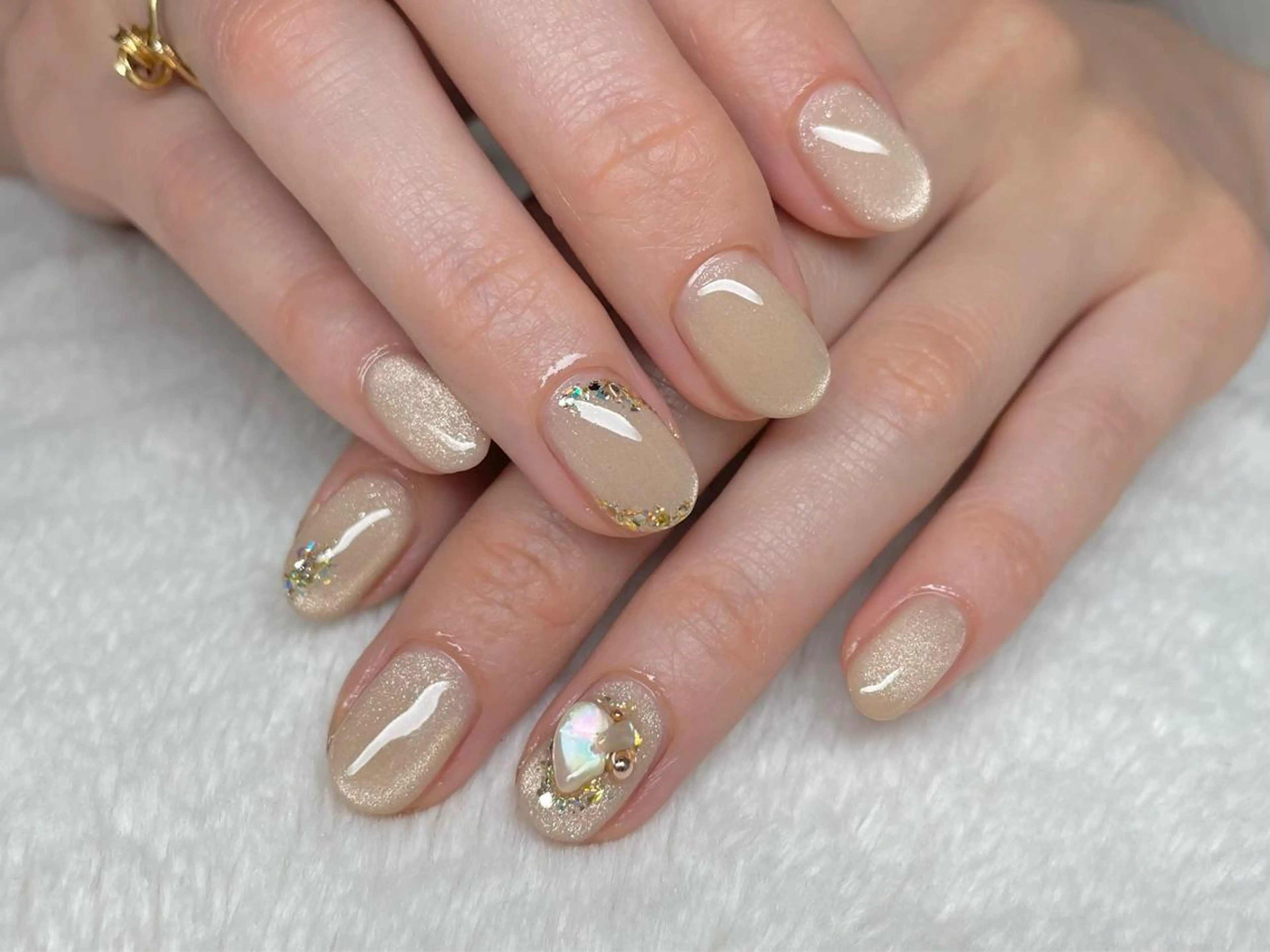 ネイル マグネットネイル ハンドネイル riri-nail Rie Endoのネイルデザイン