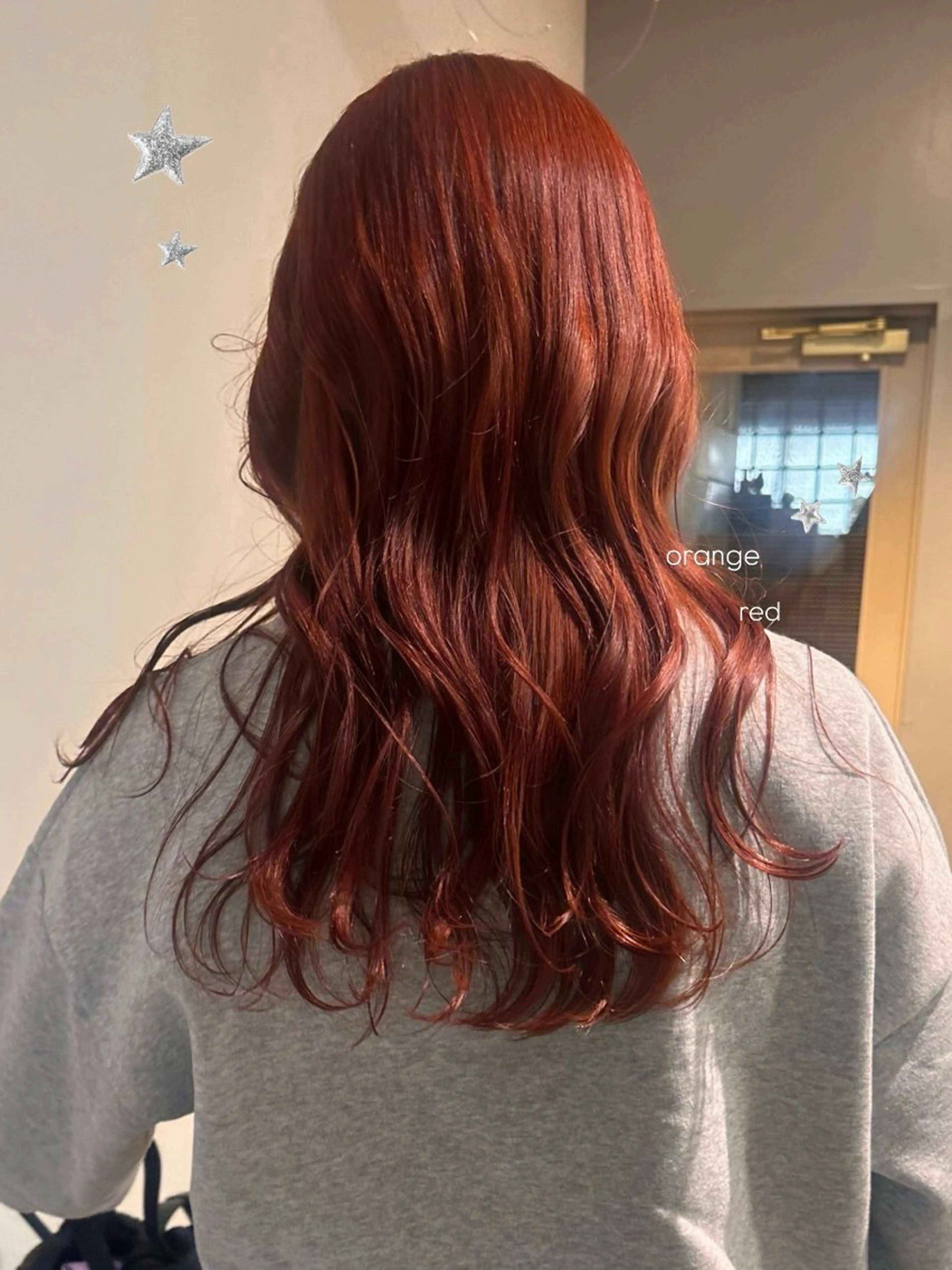 ロング カラー カット ヘアカラー トリートメント 暖色カラー/レイヤー 🌙 オノユリカのヘアスタイル