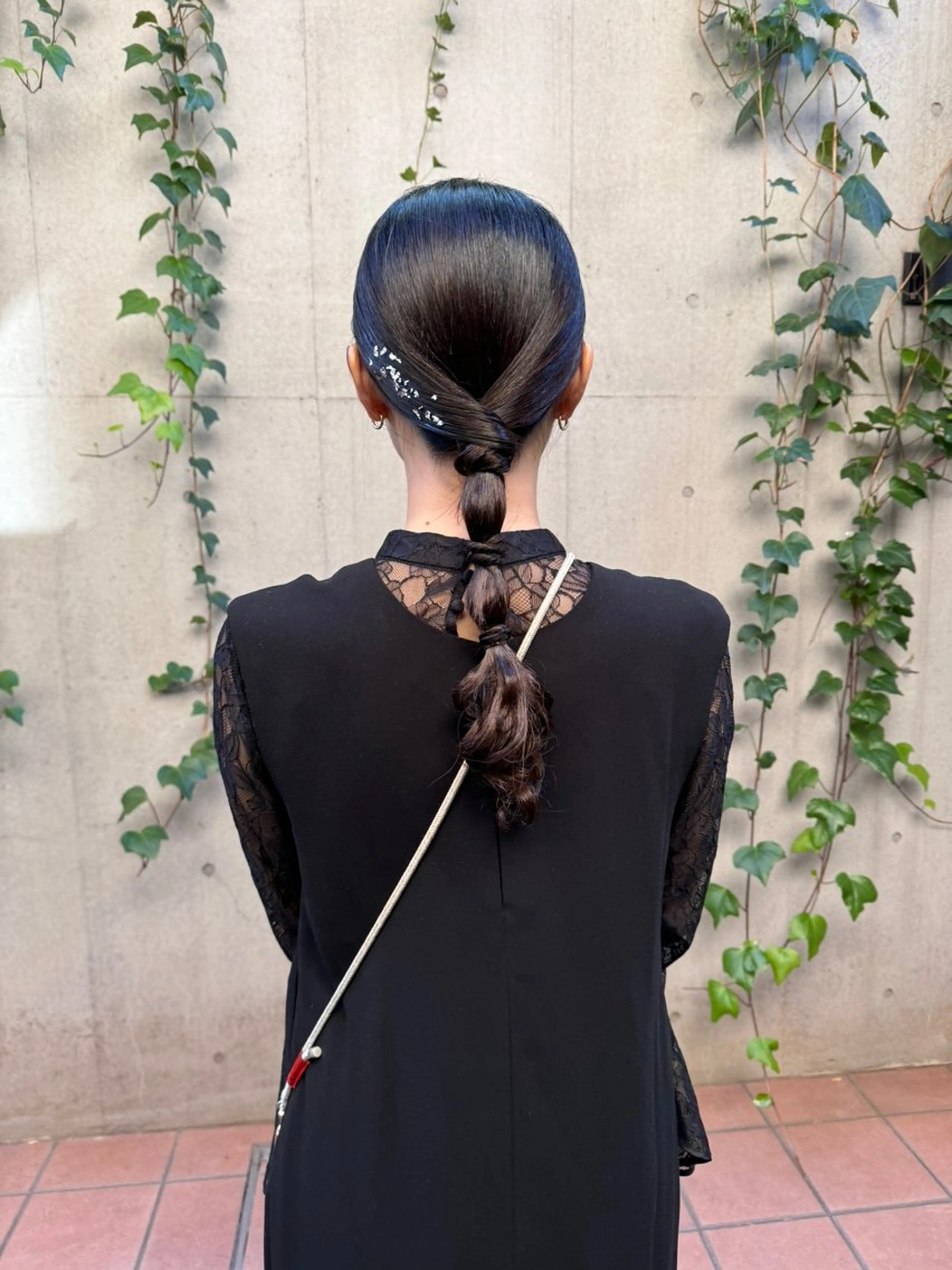 セミロング ヘアアレンジ ヘアセット 🎗️【ヘアセット 美眉】吉川玲🎗️のヘアスタイル