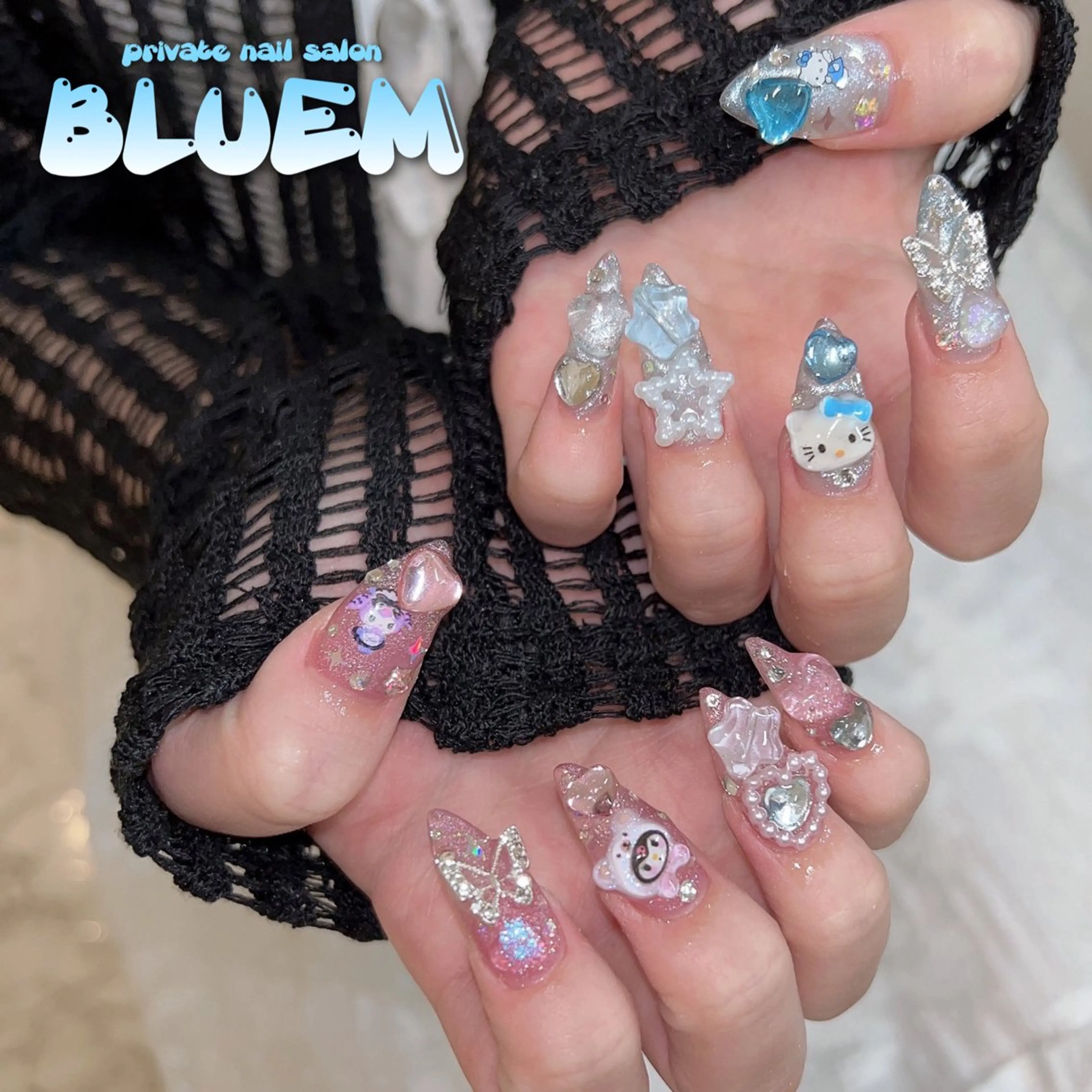 ネイル ハンドネイル BLUEM なな🐶のネイルデザイン