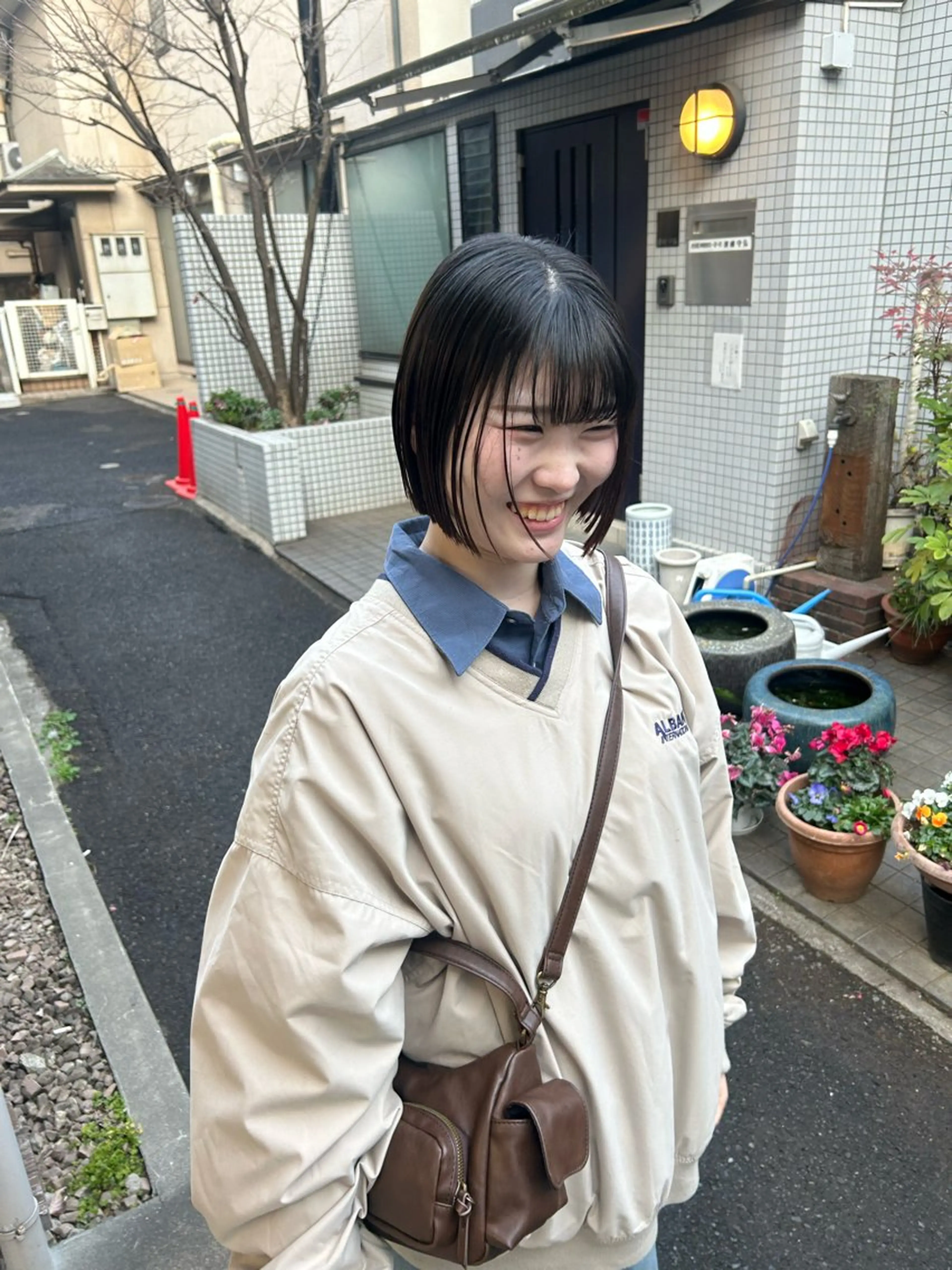 ショート カット 縮毛矯正 じゅわっと暖色カラー 🍊Moemiのヘアスタイル