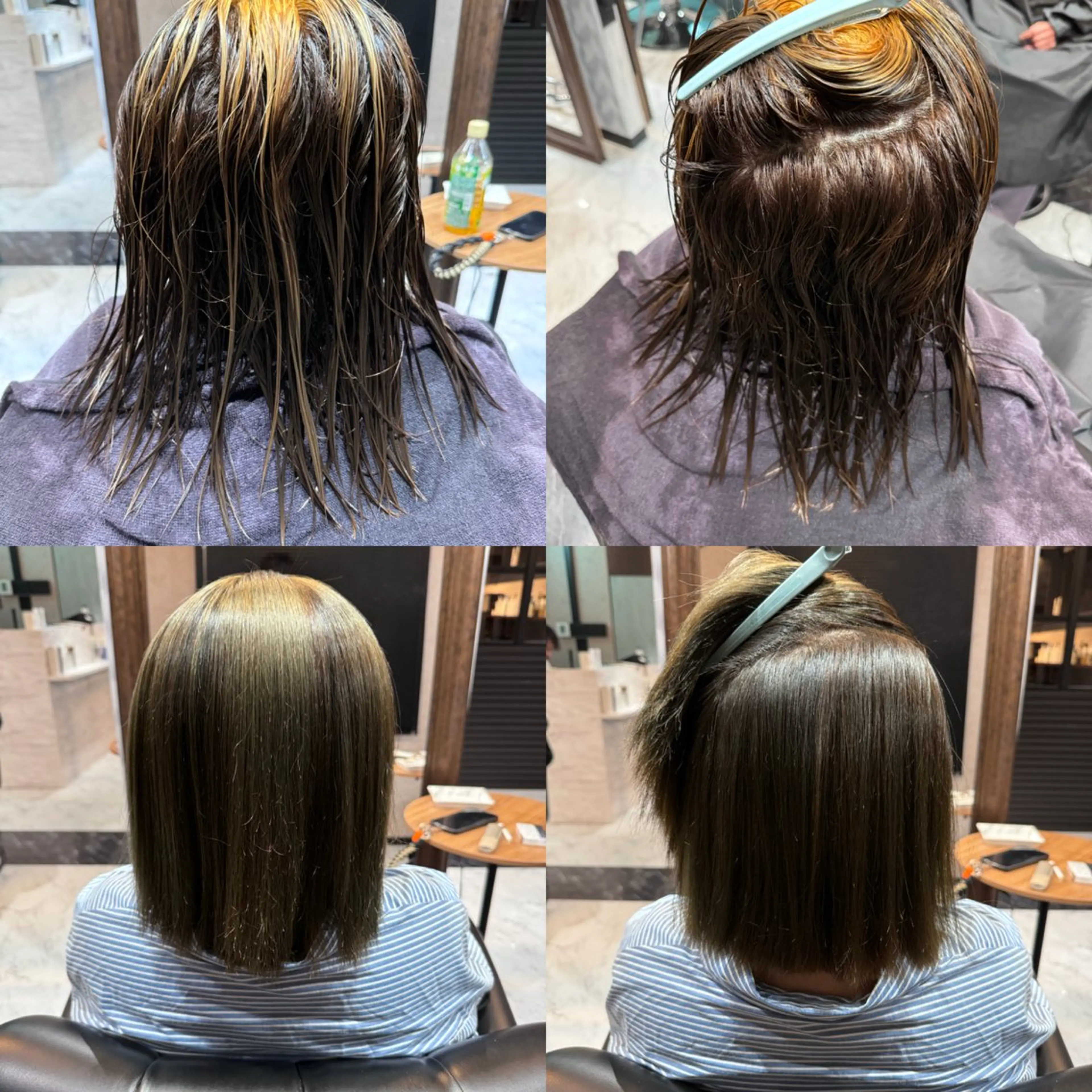 ショート 縮毛矯正 LuanaTOKYO 都築佑汰のヘアスタイル